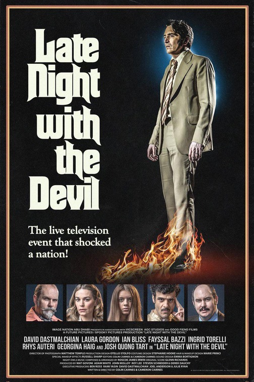 Late Night with the Devil Movie Poster