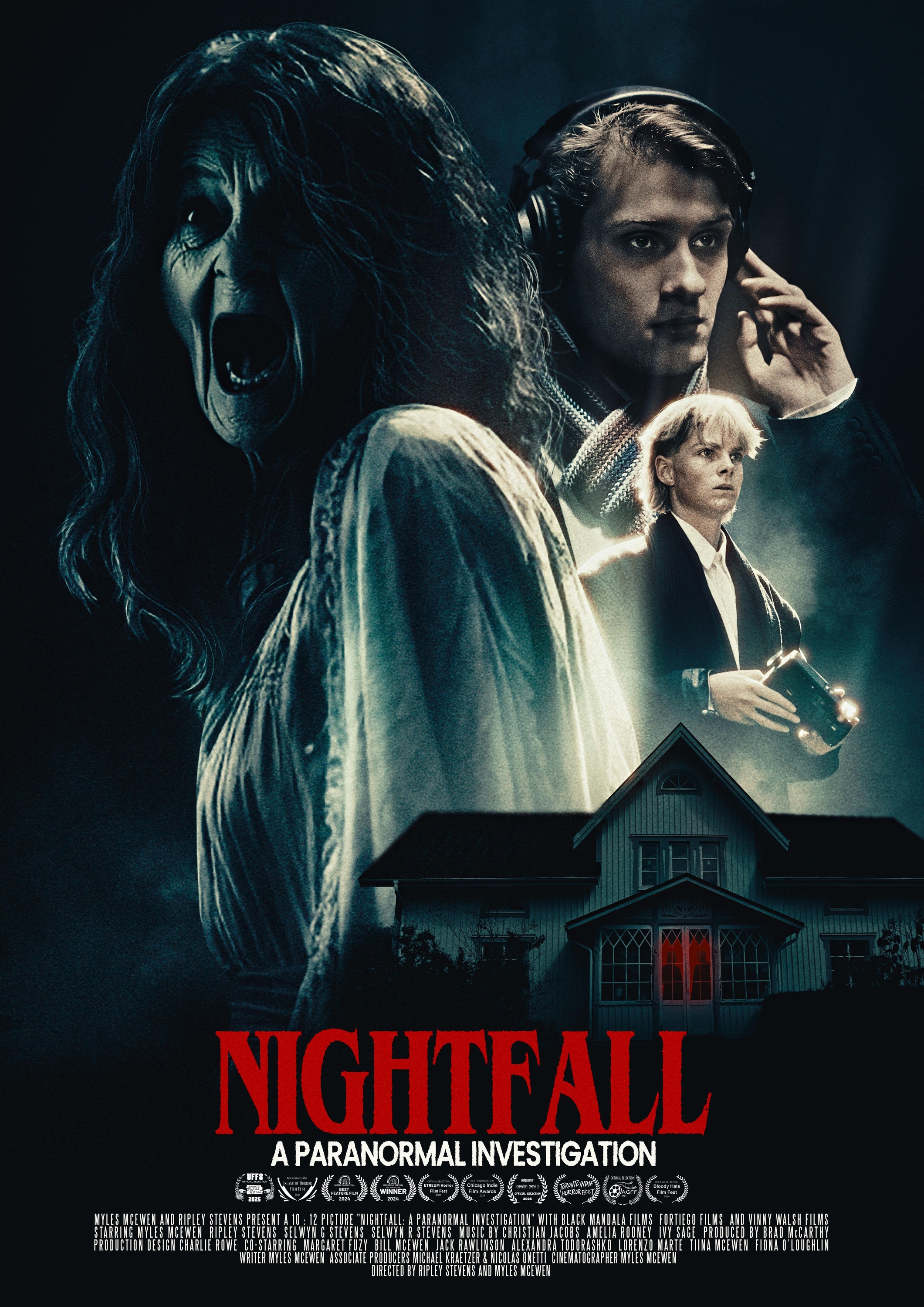 Mega Sized Movie Poster Image for Nightfall: A Paranormal Investigation 