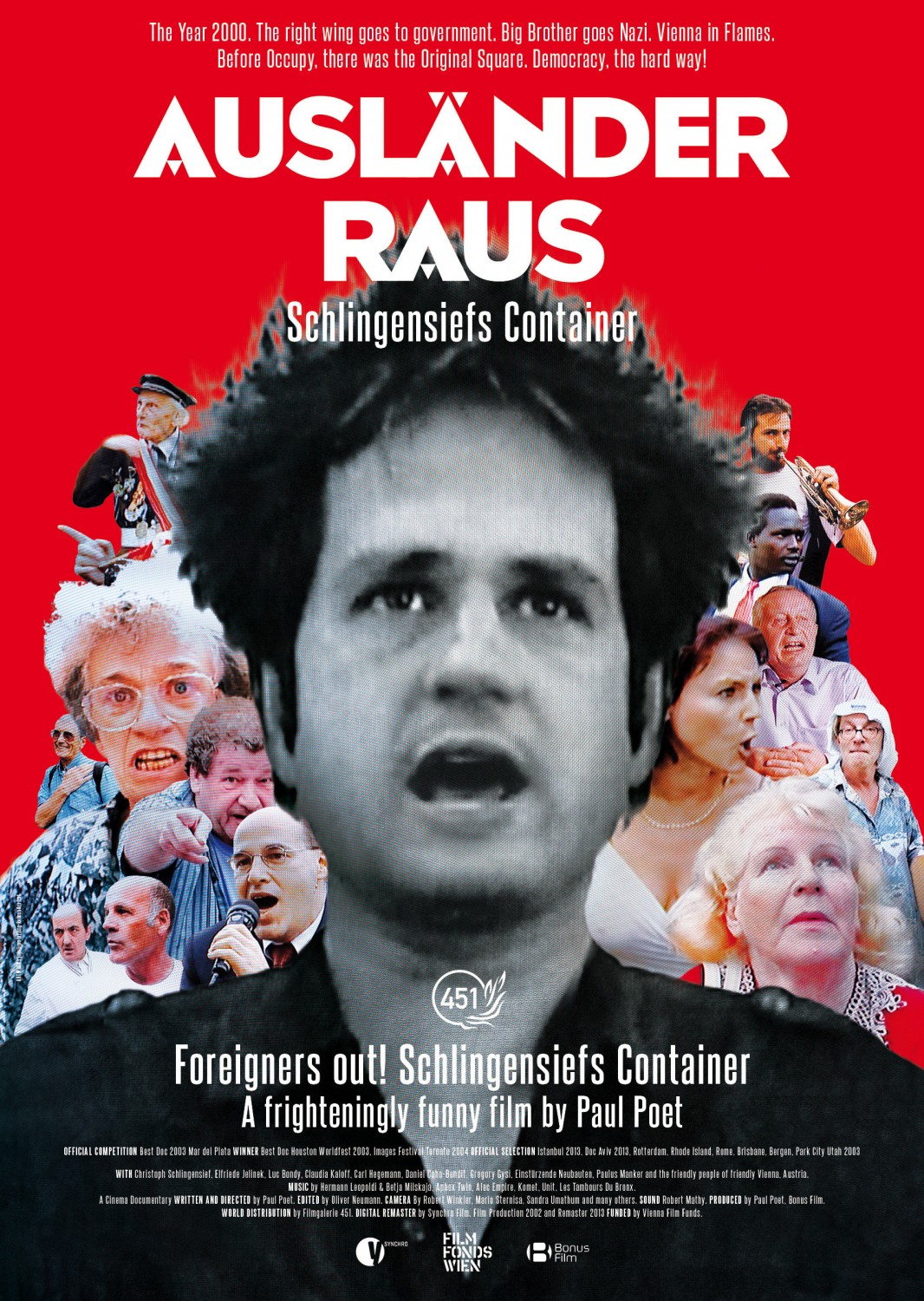Extra Large Movie Poster Image for Foreigners out! Schlingensiefs Container 