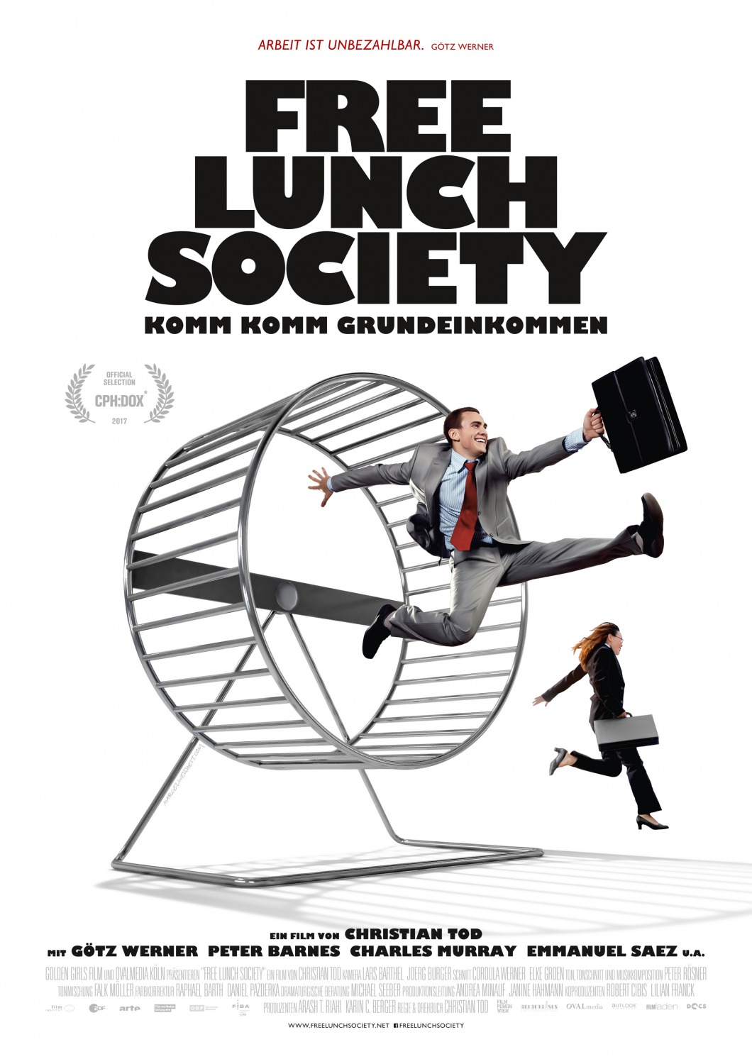 Extra Large Movie Poster Image for Free Lunch Society: Komm Komm Grundeinkommen 