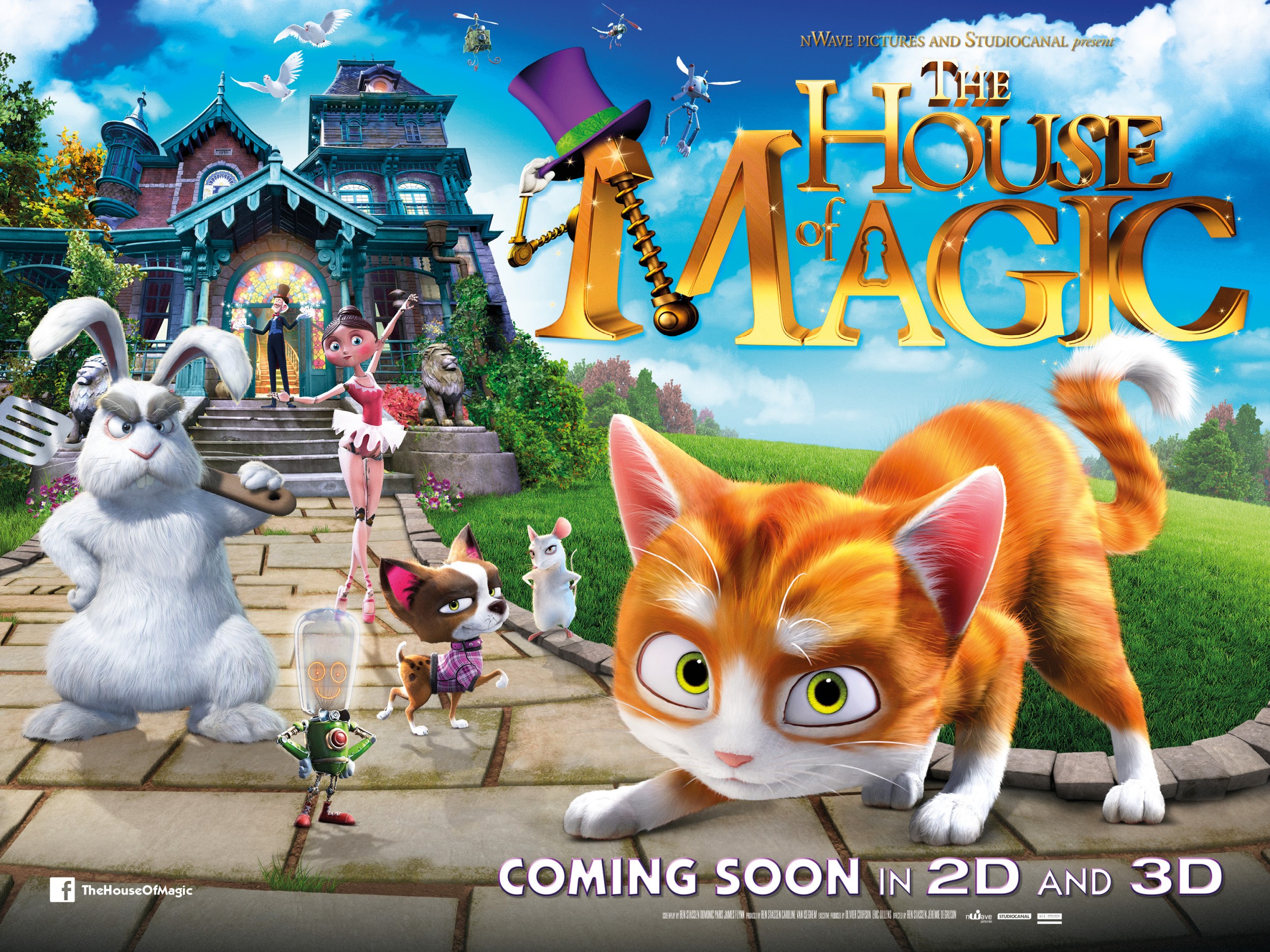 Mega Sized Movie Poster Image for The House of Magic (#2 of 3)