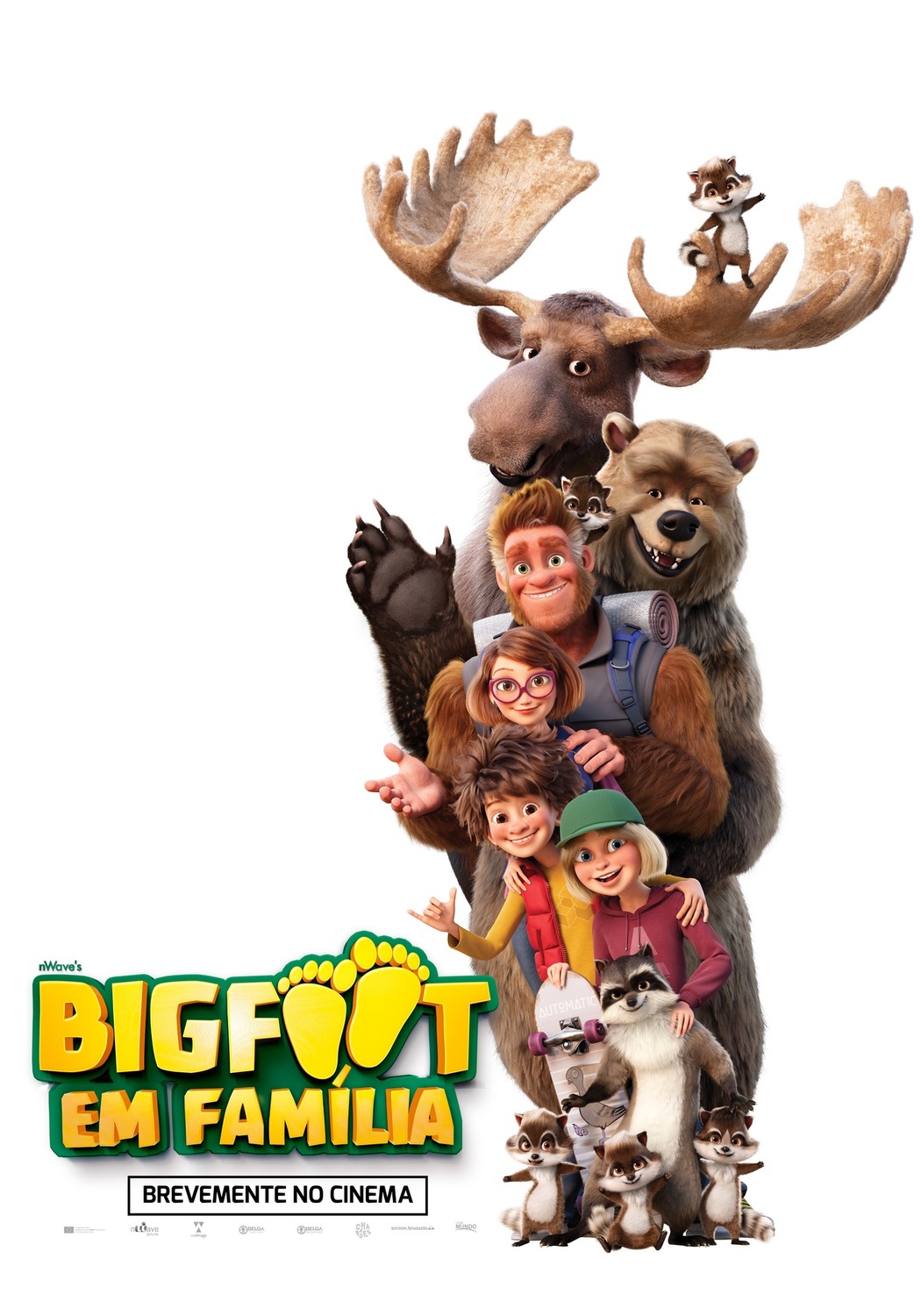 Extra Large Movie Poster Image for Bigfoot Family (#2 of 3)