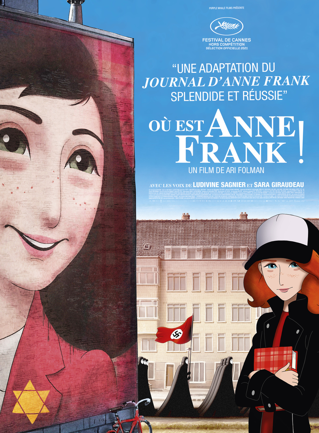 Extra Large Movie Poster Image for Where Is Anne Frank (#1 of 2)