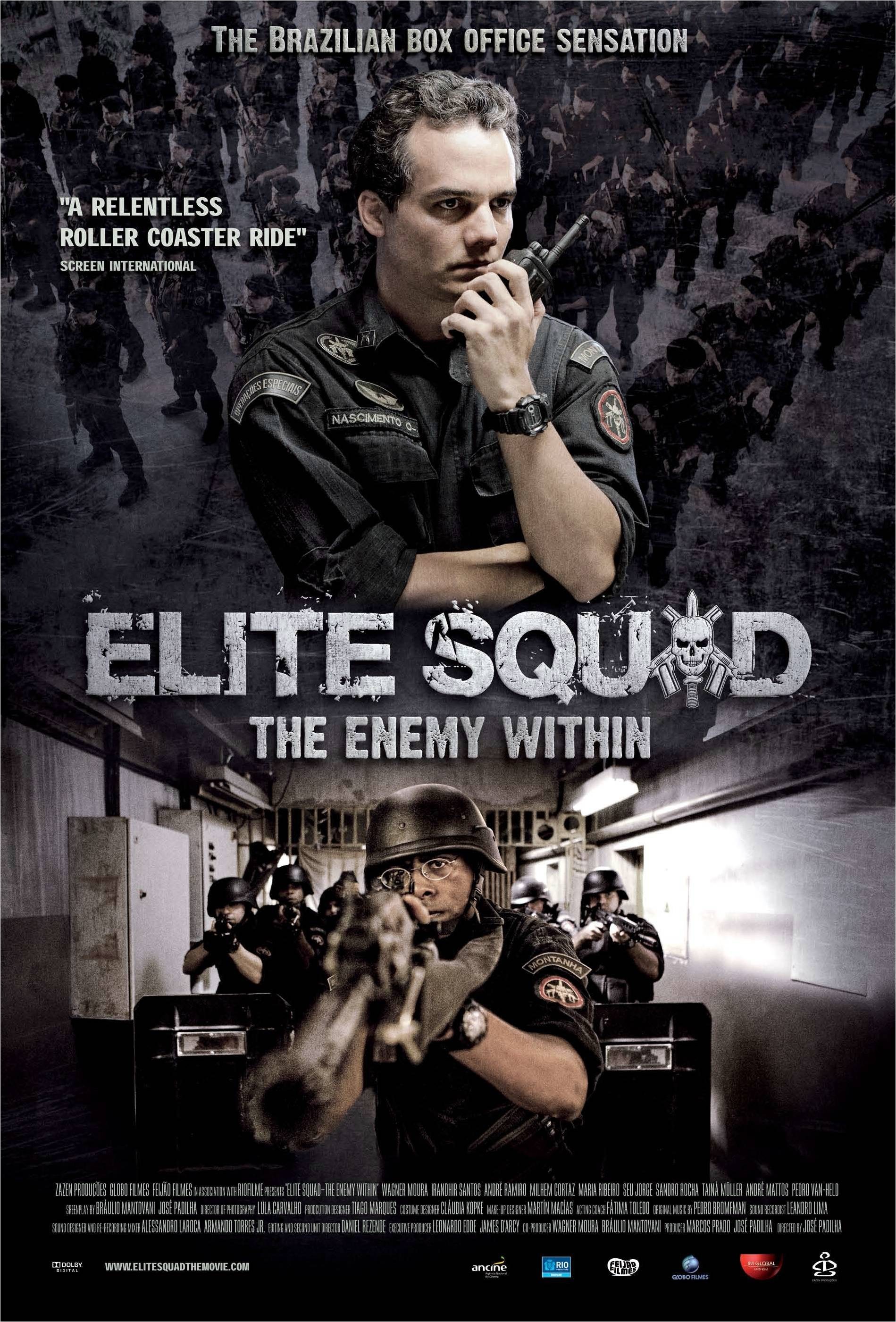 Mega Sized Movie Poster Image for Tropa de Elite 2 - O Inimigo Agora É Outro (#1 of 9)