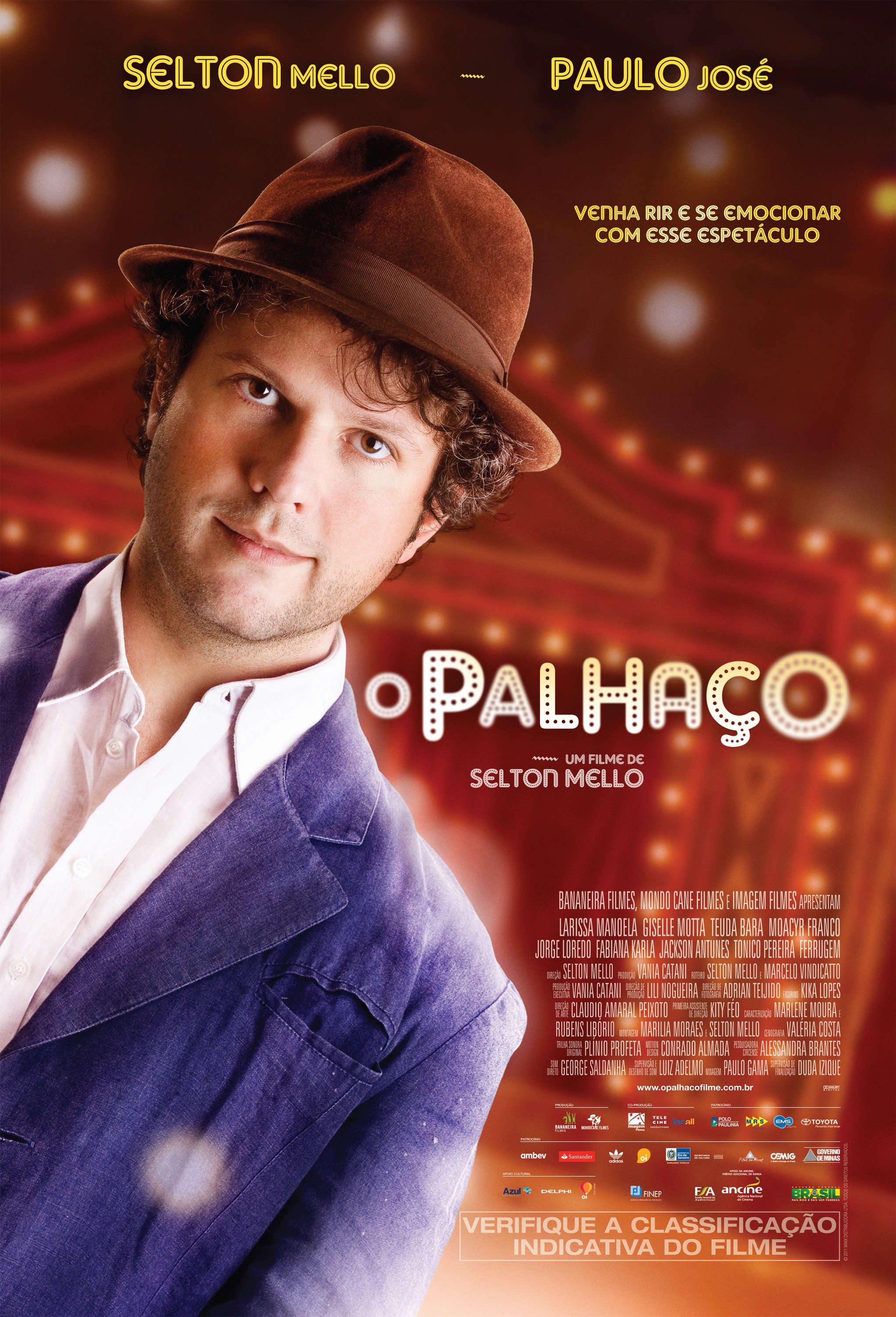 Mega Sized Movie Poster Image for O Palhaço (#1 of 3)