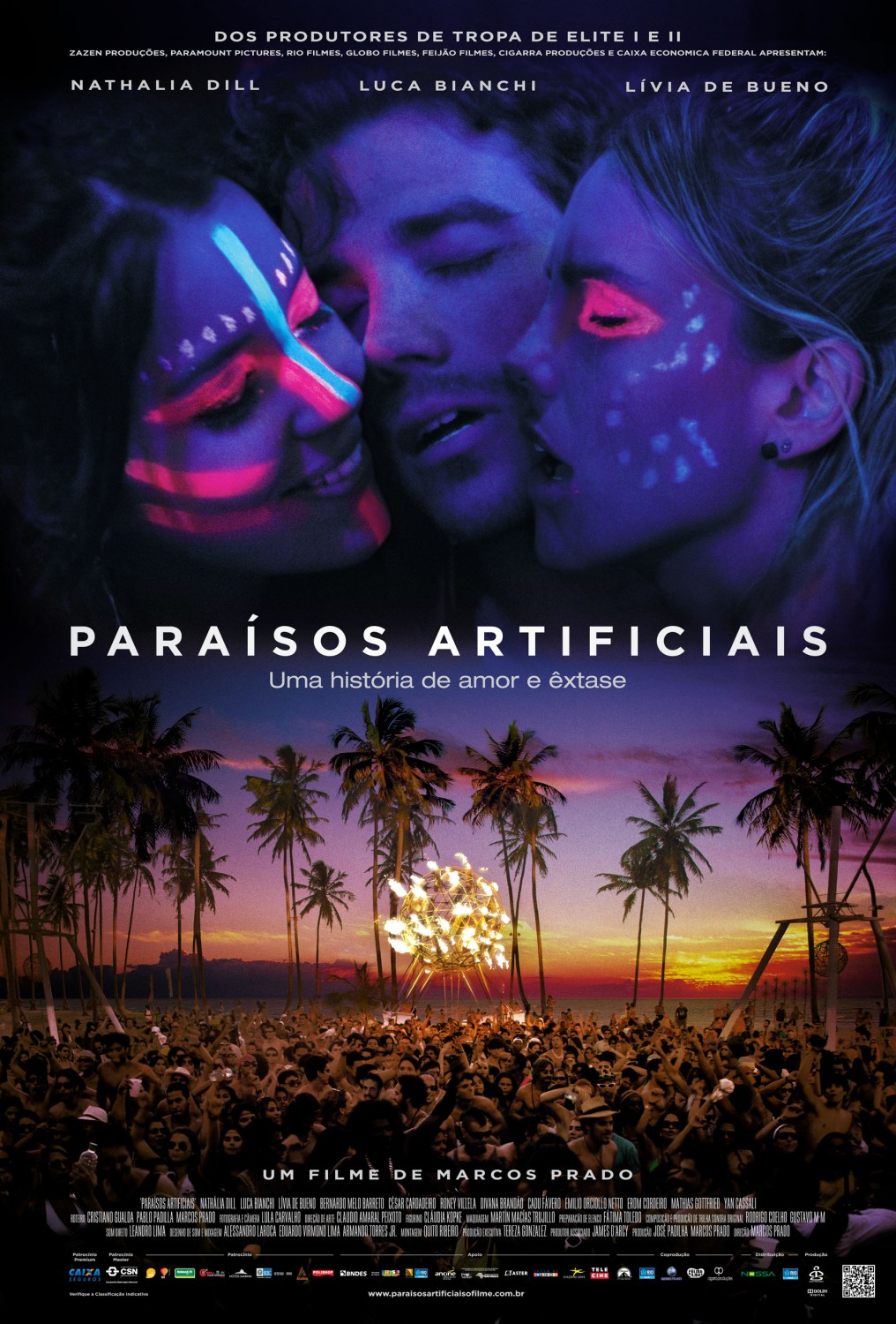 Extra Large Movie Poster Image for Paraísos Artificiais (#1 of 2)