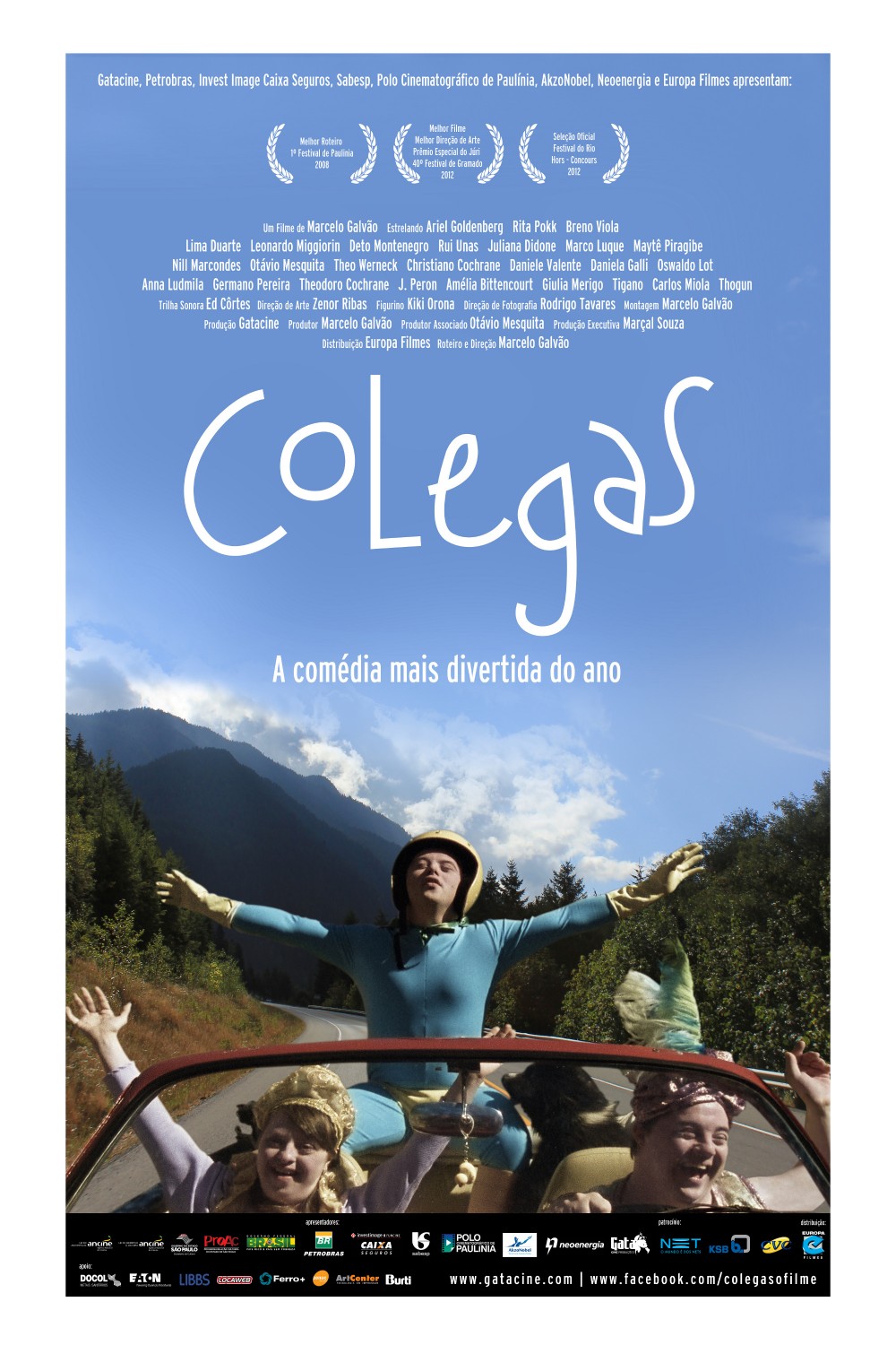 Extra Large Movie Poster Image for Colegas (#2 of 2)