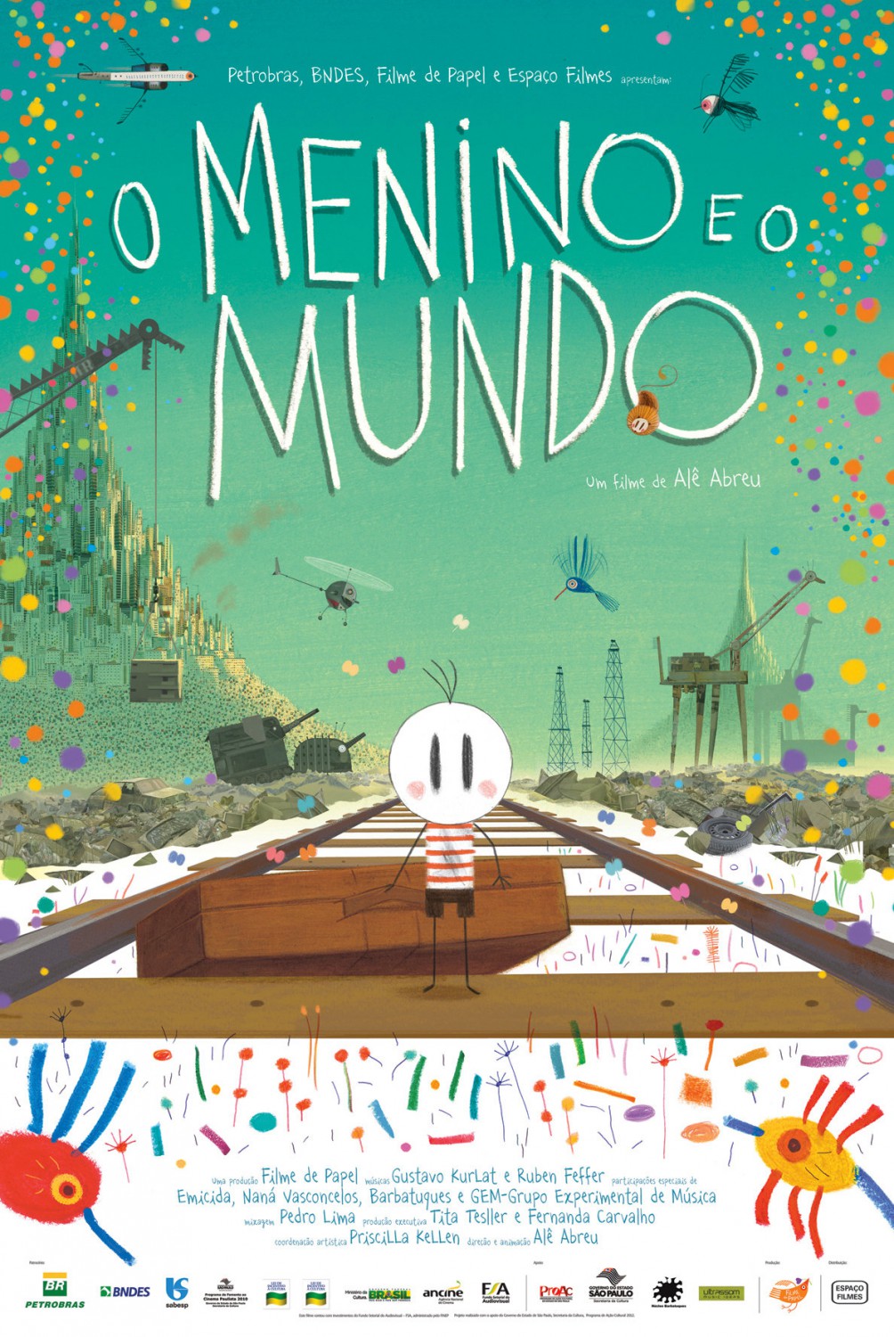 Extra Large Movie Poster Image for O Menino e o Mundo (#1 of 2)