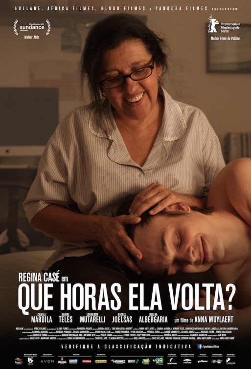 Que Horas Ela Volta? Movie Poster