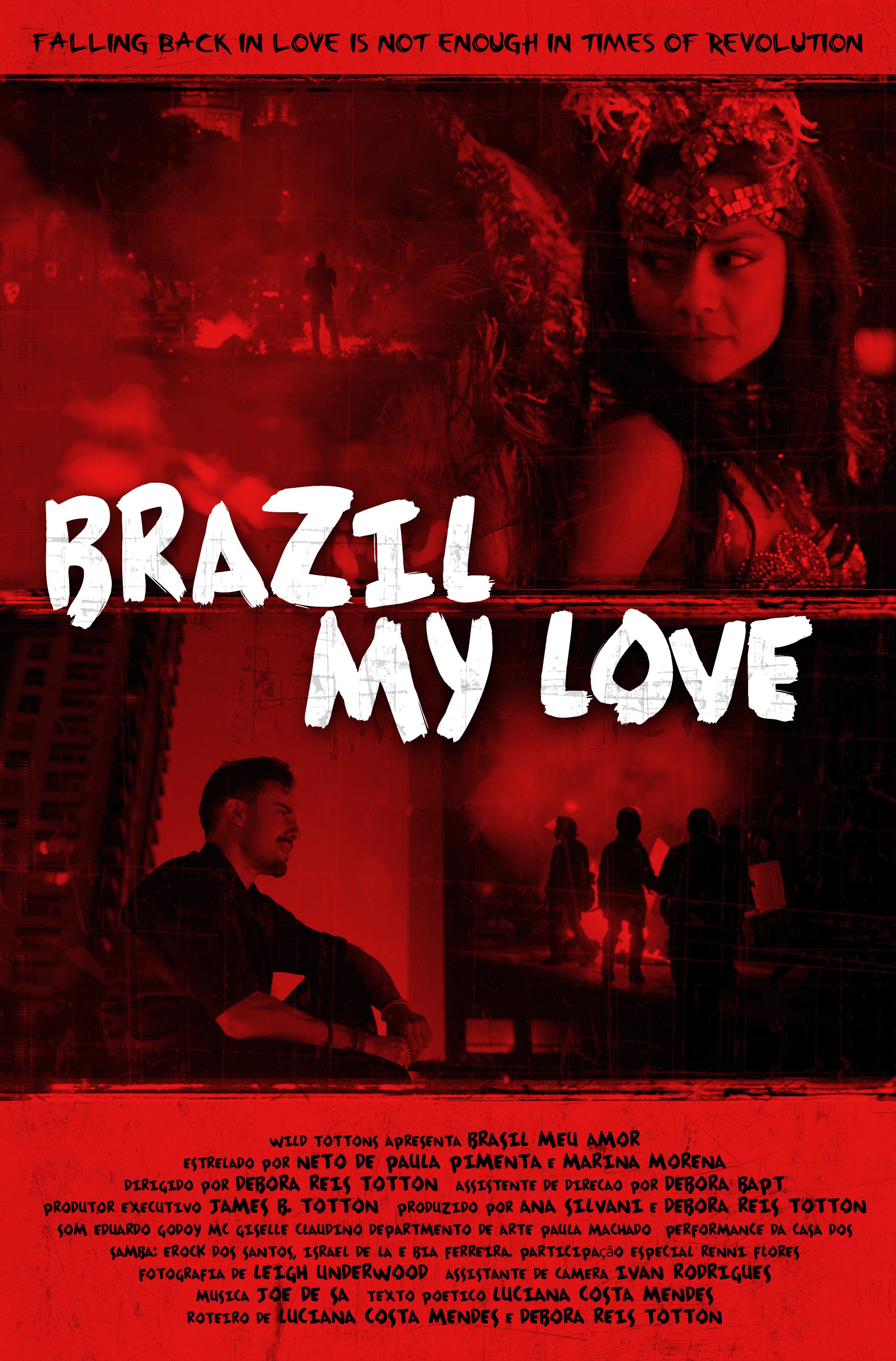Mega Sized Movie Poster Image for Brazil My Love 