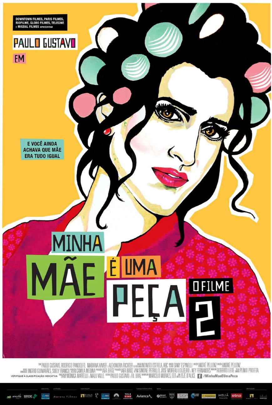 Extra Large Movie Poster Image for Minha Mãe é uma Peça 2: O Filme (#3 of 6)