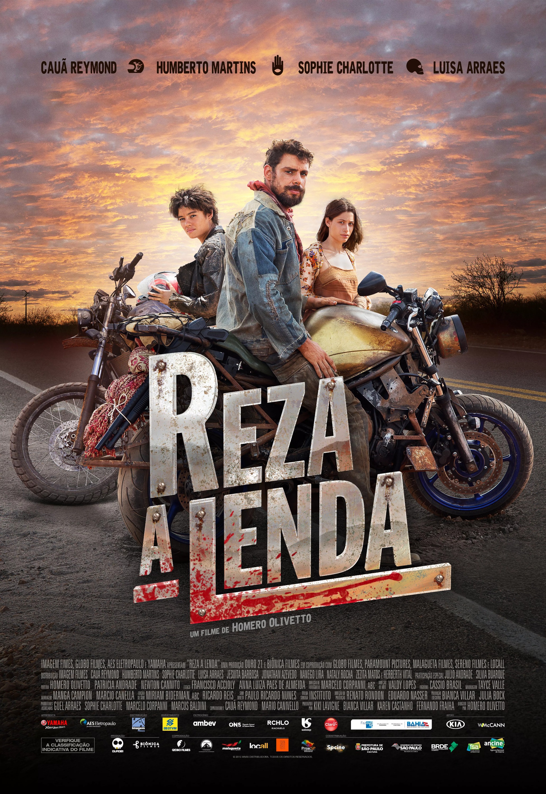 Mega Sized Movie Poster Image for Reza a Lenda (#2 of 2)