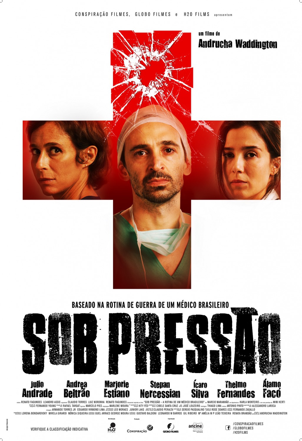 Extra Large Movie Poster Image for Sob Pressão 
