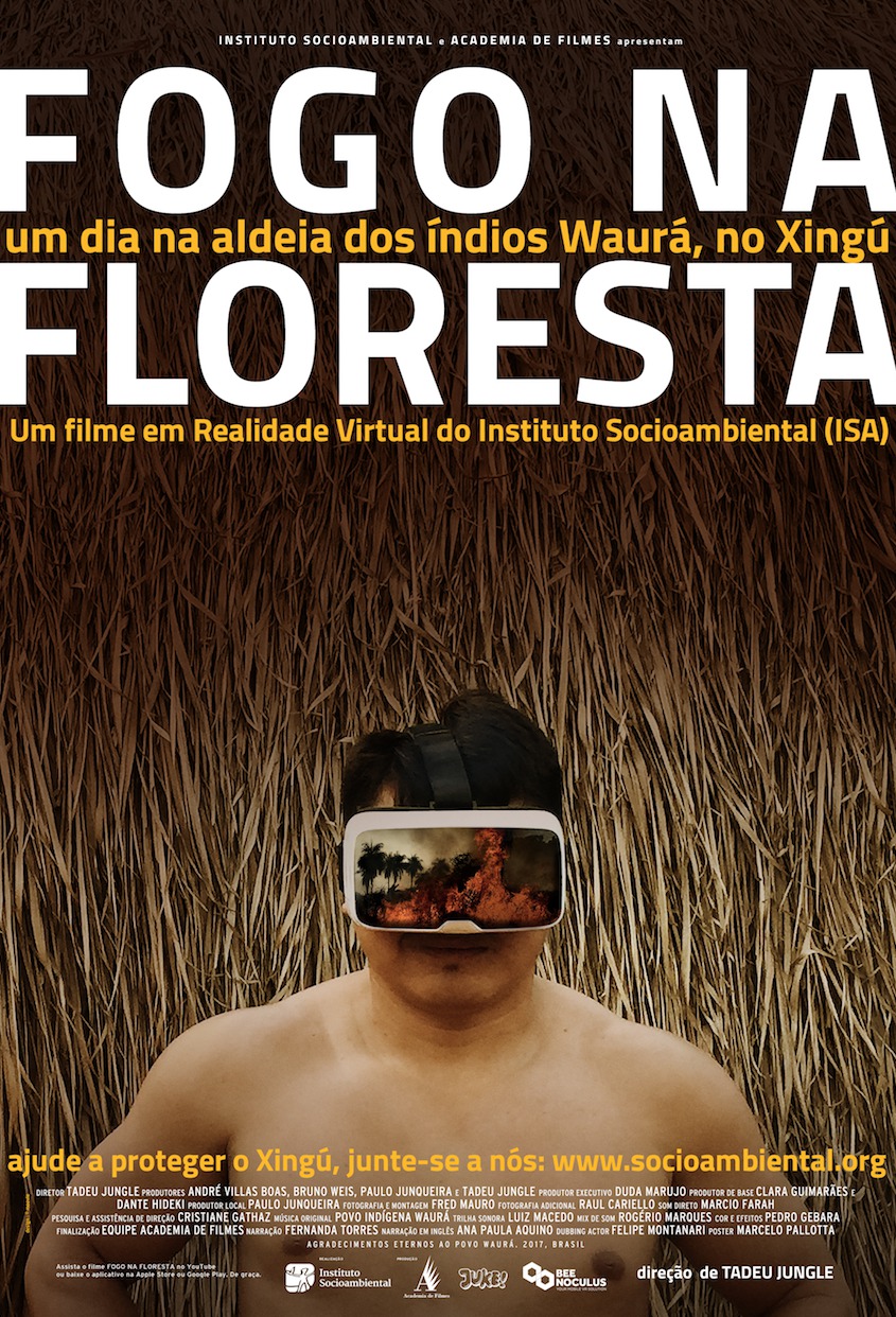 Extra Large Movie Poster Image for Fogo na Floresta 