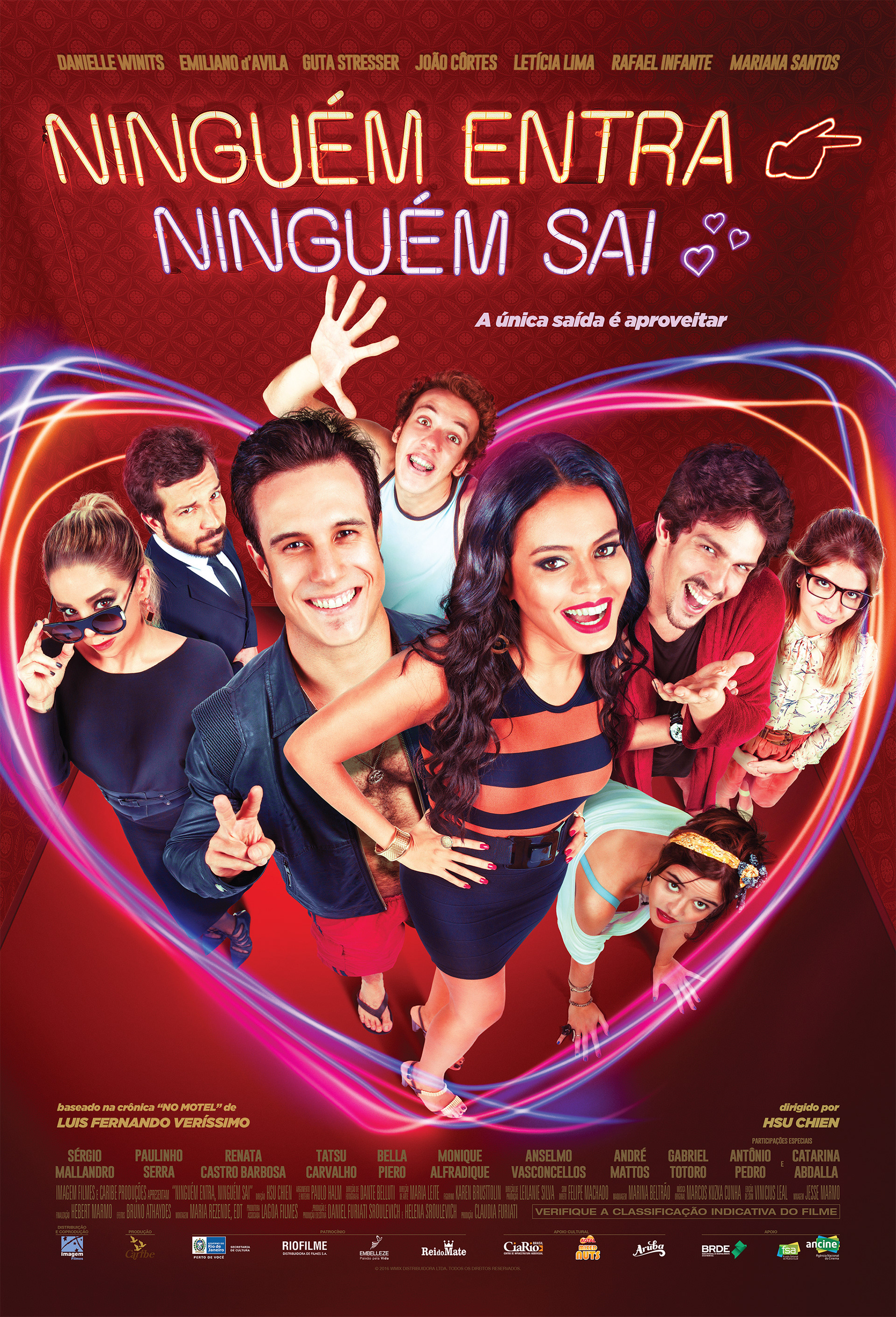 Mega Sized Movie Poster Image for Ninguém Entra, Ninguém Sai 