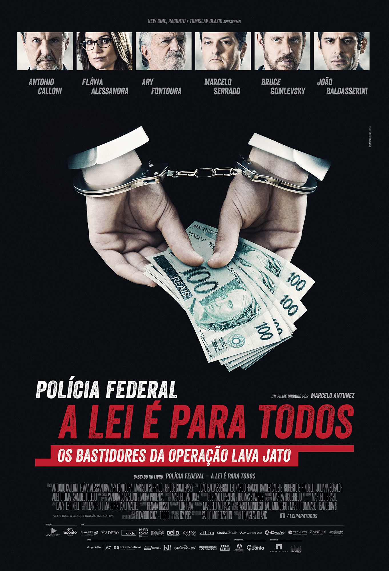 Mega Sized Movie Poster Image for Polícia Federal: A Lei é Para Todos 
