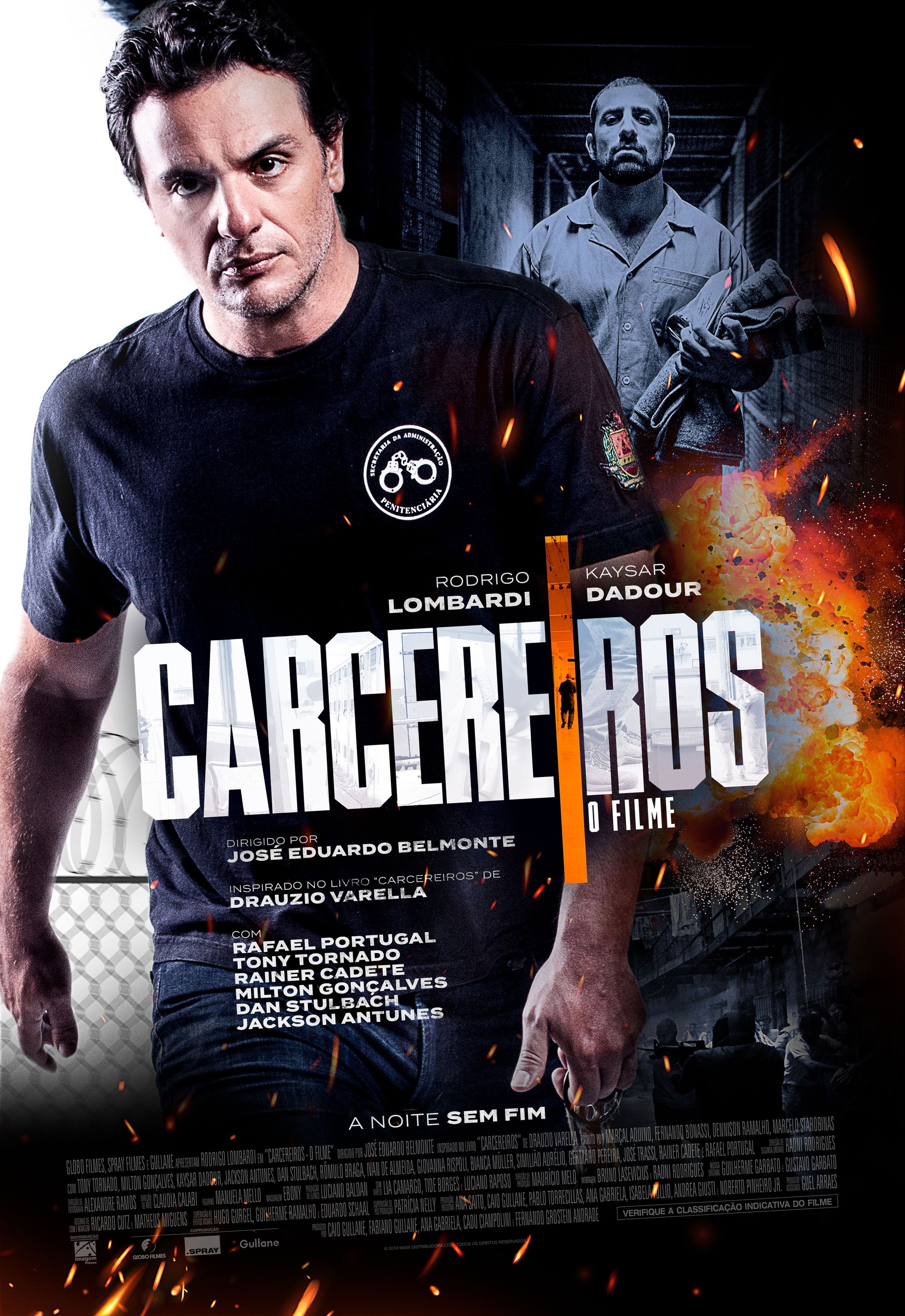 Mega Sized Movie Poster Image for Carcereiros: O Filme (#1 of 2)