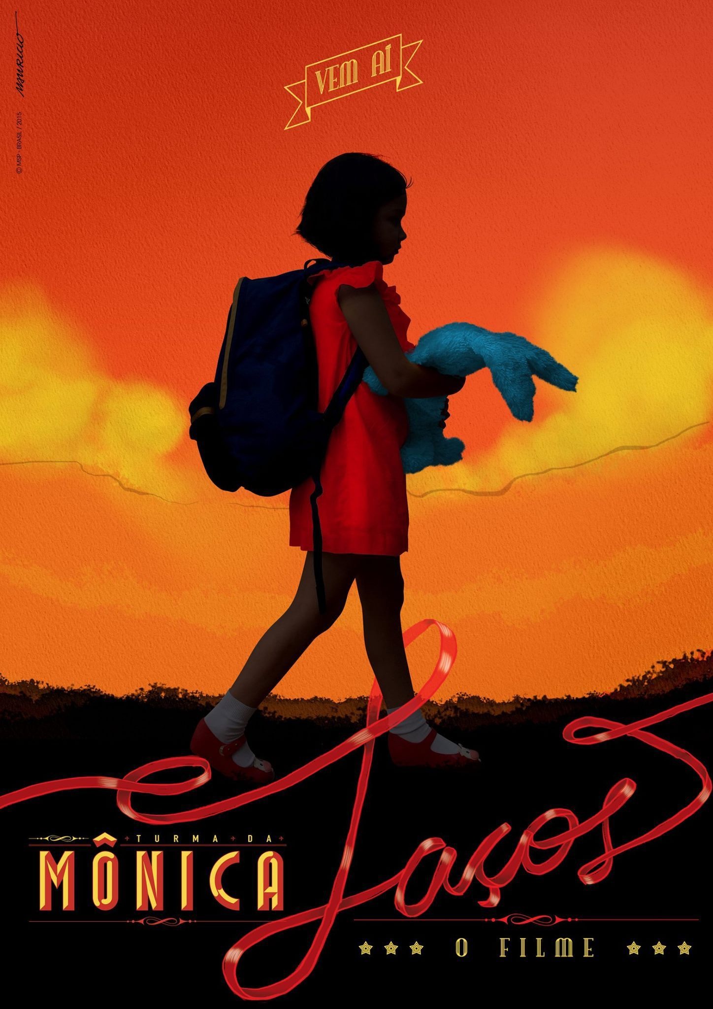 Mega Sized Movie Poster Image for Turma da Mônica: Laços (#1 of 2)