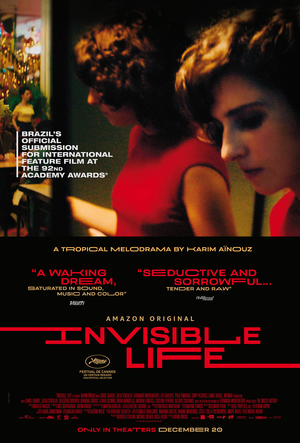 Extra Large Movie Poster Image for A Vida Invisível (#3 of 5)