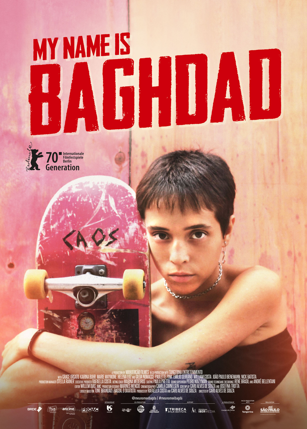 Extra Large Movie Poster Image for Meu Nome é Bagdá 