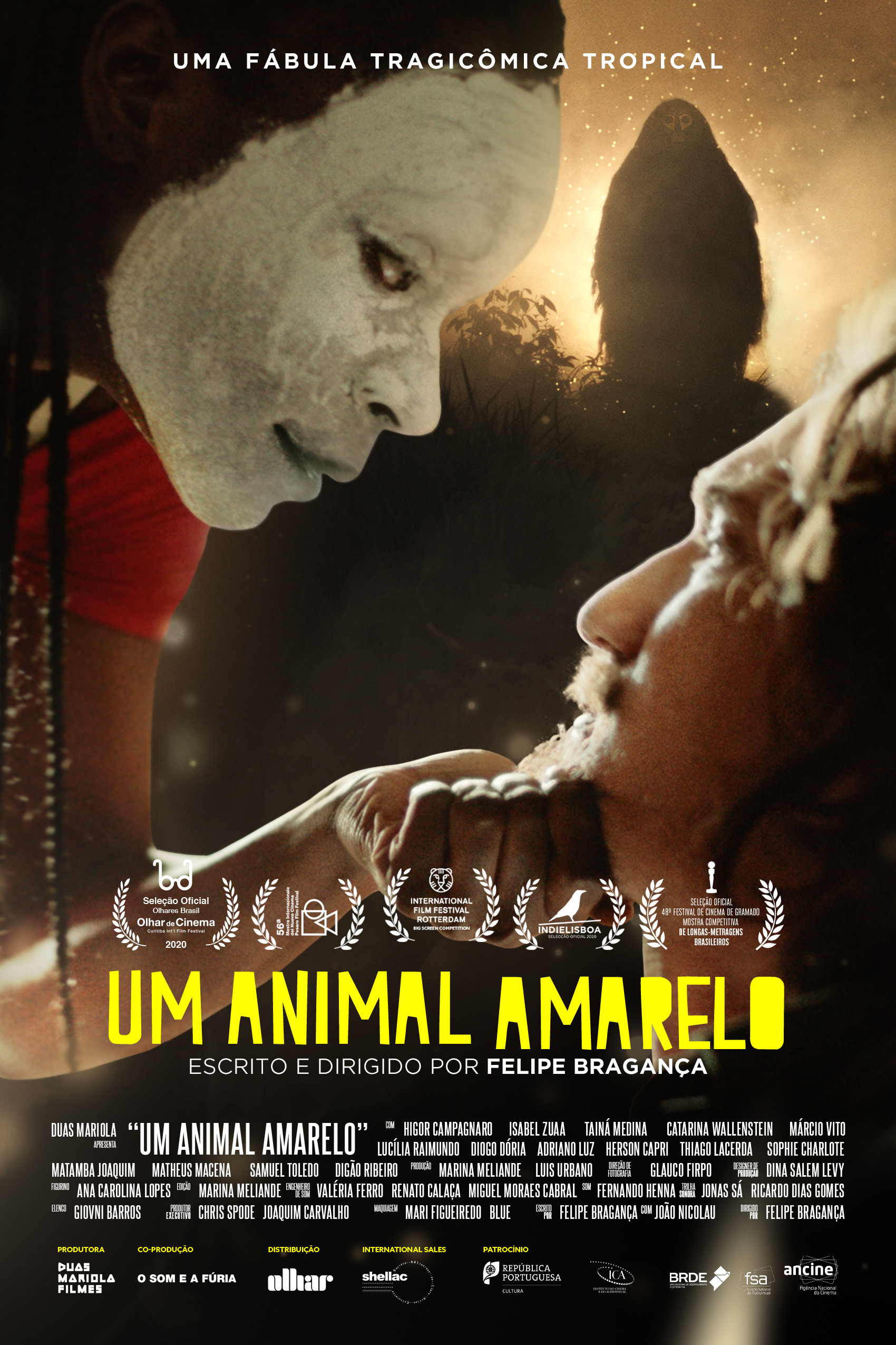 Mega Sized Movie Poster Image for Um Animal Amarelo (#2 of 2)