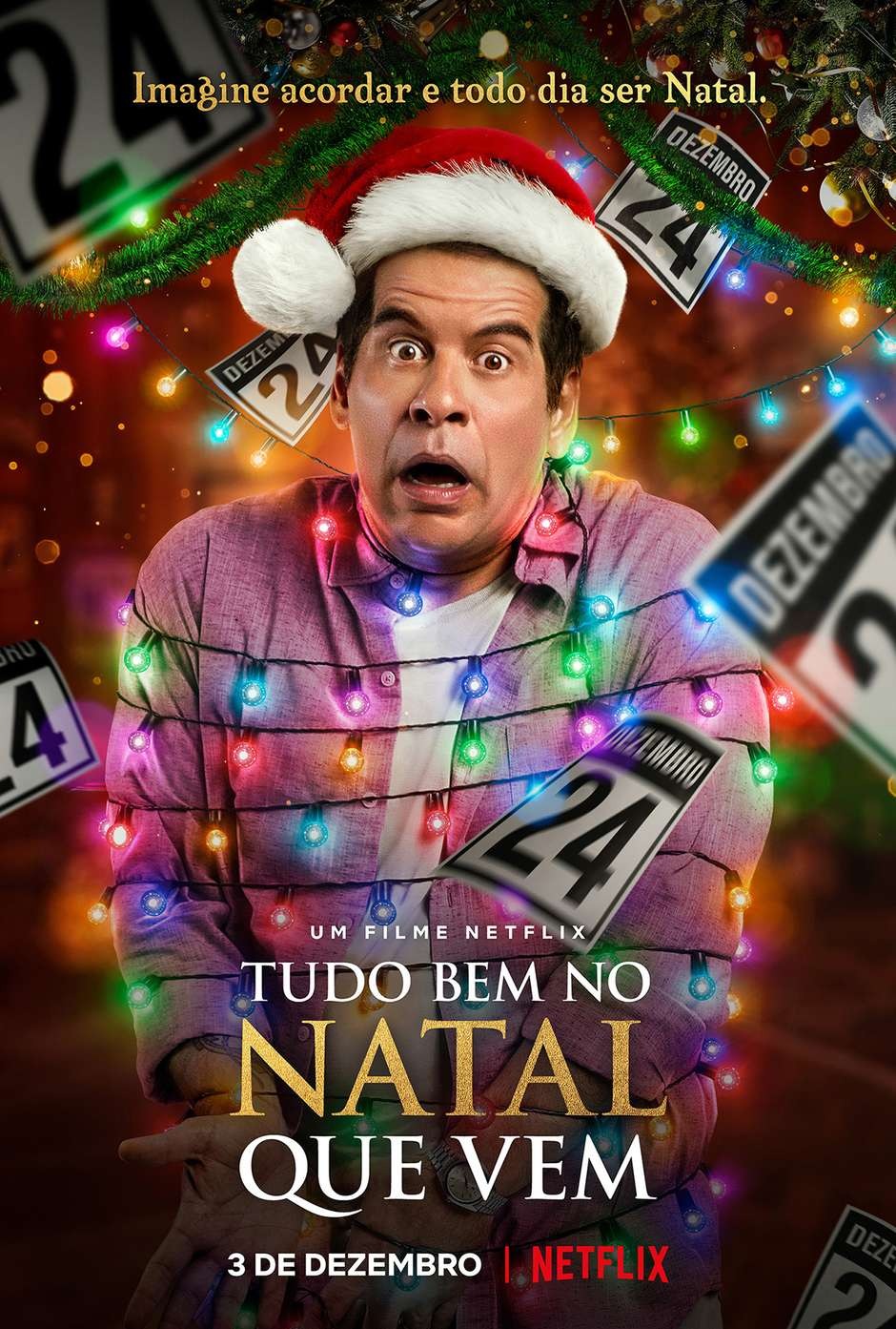 Extra Large Movie Poster Image for Tudo Bem No Natal Que Vem 