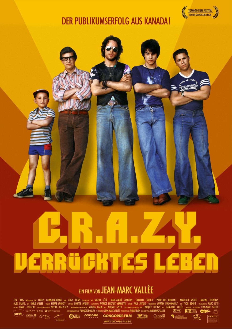 Extra Large Movie Poster Image for C.R.A.Z.Y. (#2 of 3)