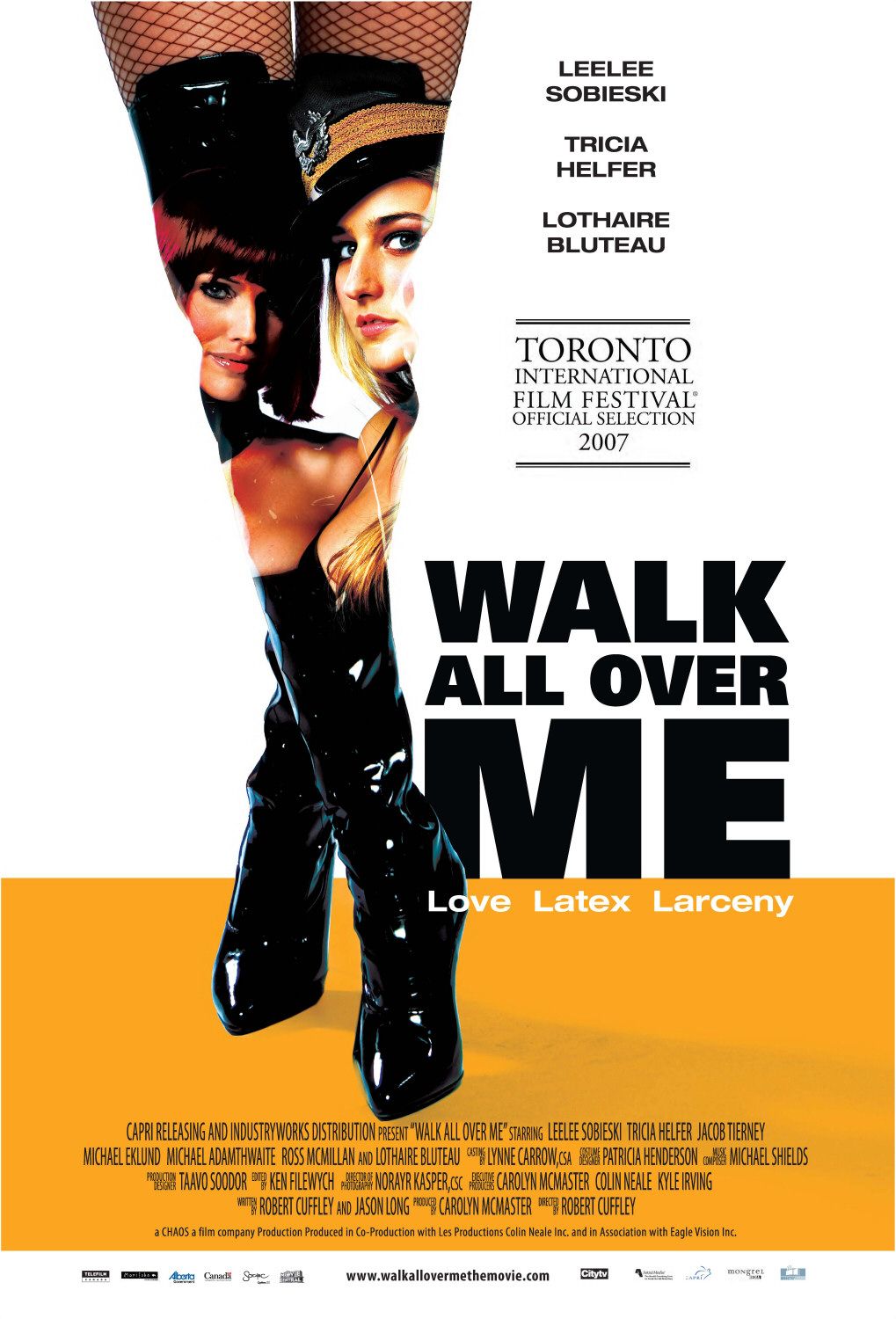 Extra Large Movie Poster Image for Walk All Over Me 