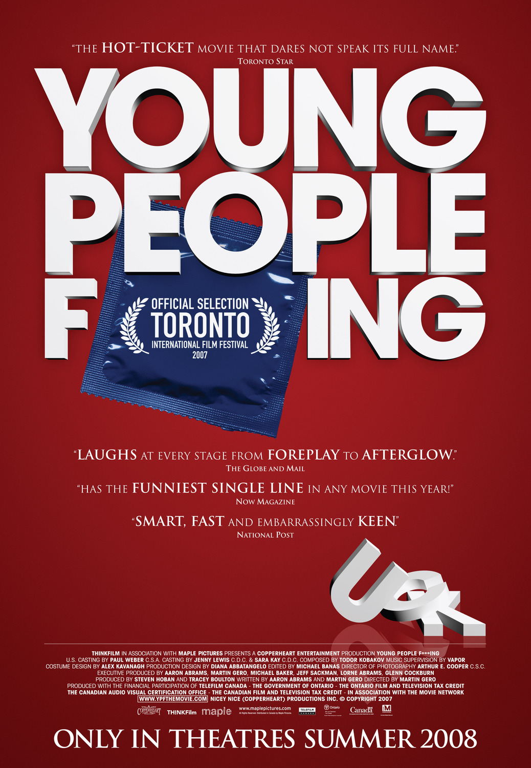 Extra Large Movie Poster Image for Young People Fucking (#1 of 3)