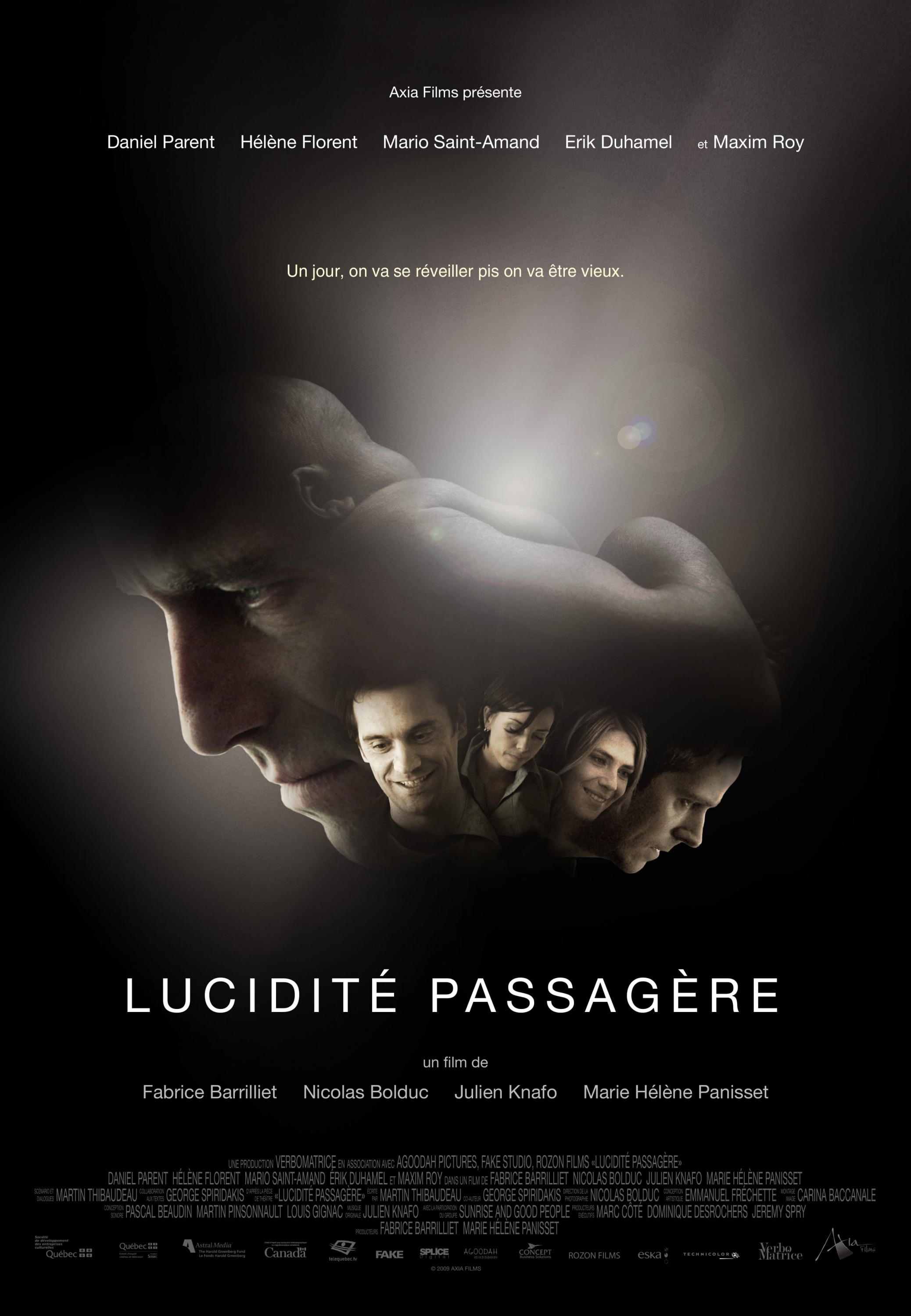 Mega Sized Movie Poster Image for Lucidité passagère 