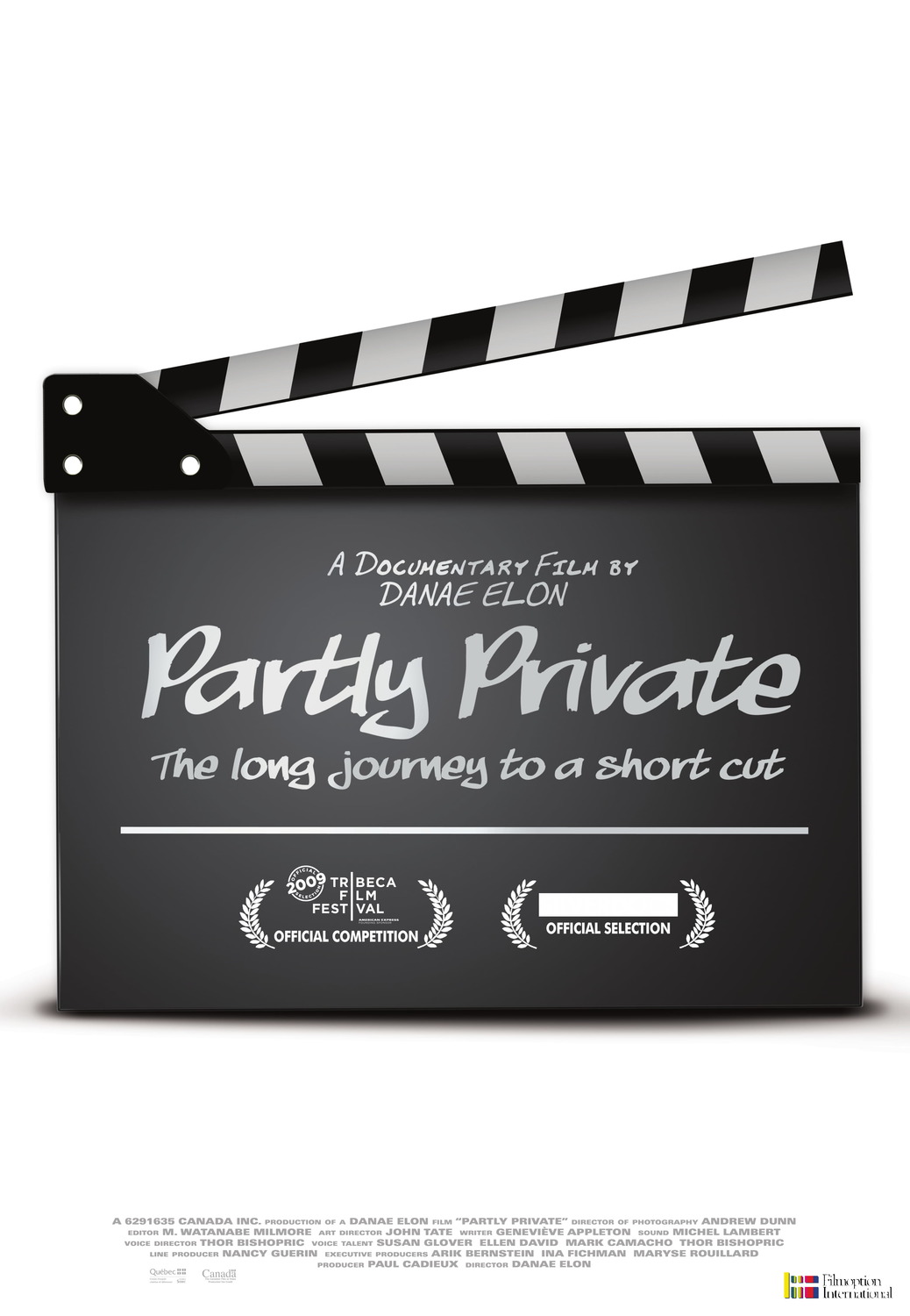 Extra Large Movie Poster Image for Partly Private (#1 of 2)