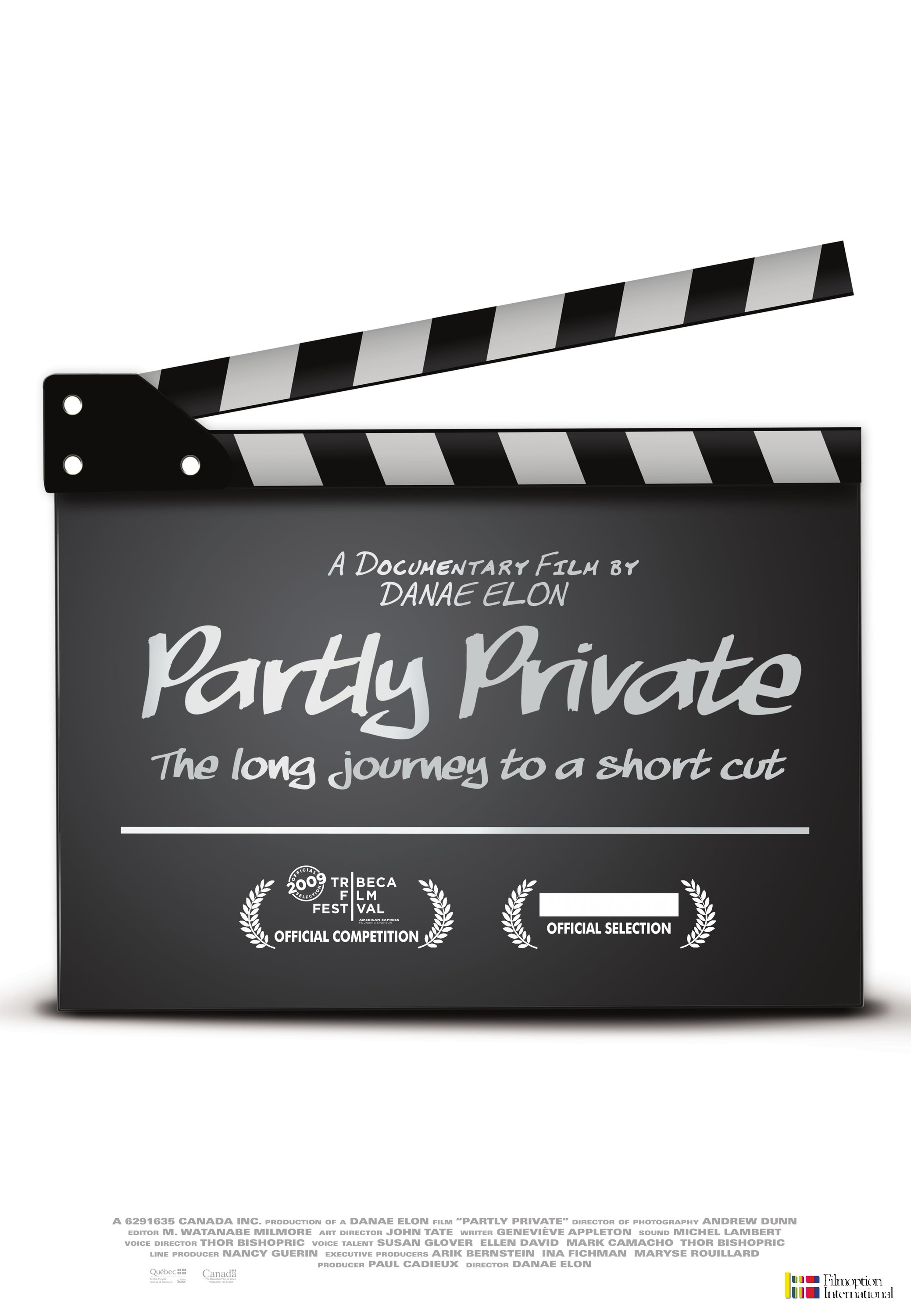 Mega Sized Movie Poster Image for Partly Private (#1 of 2)