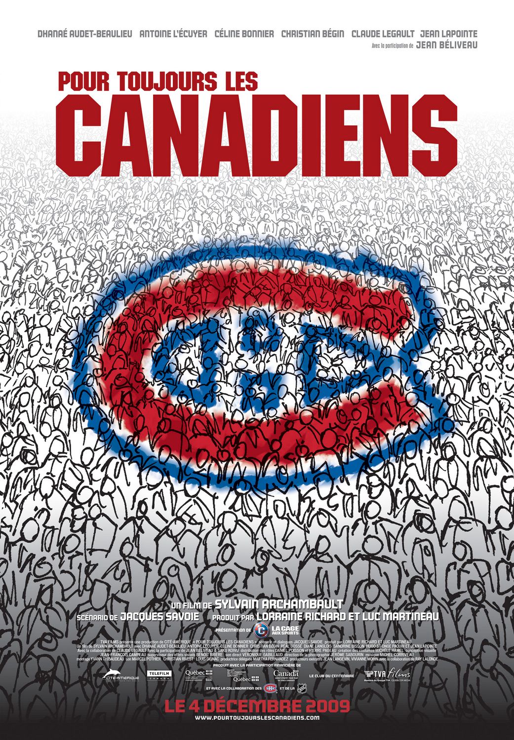 Extra Large Movie Poster Image for Pour toujours, les Canadiens! 