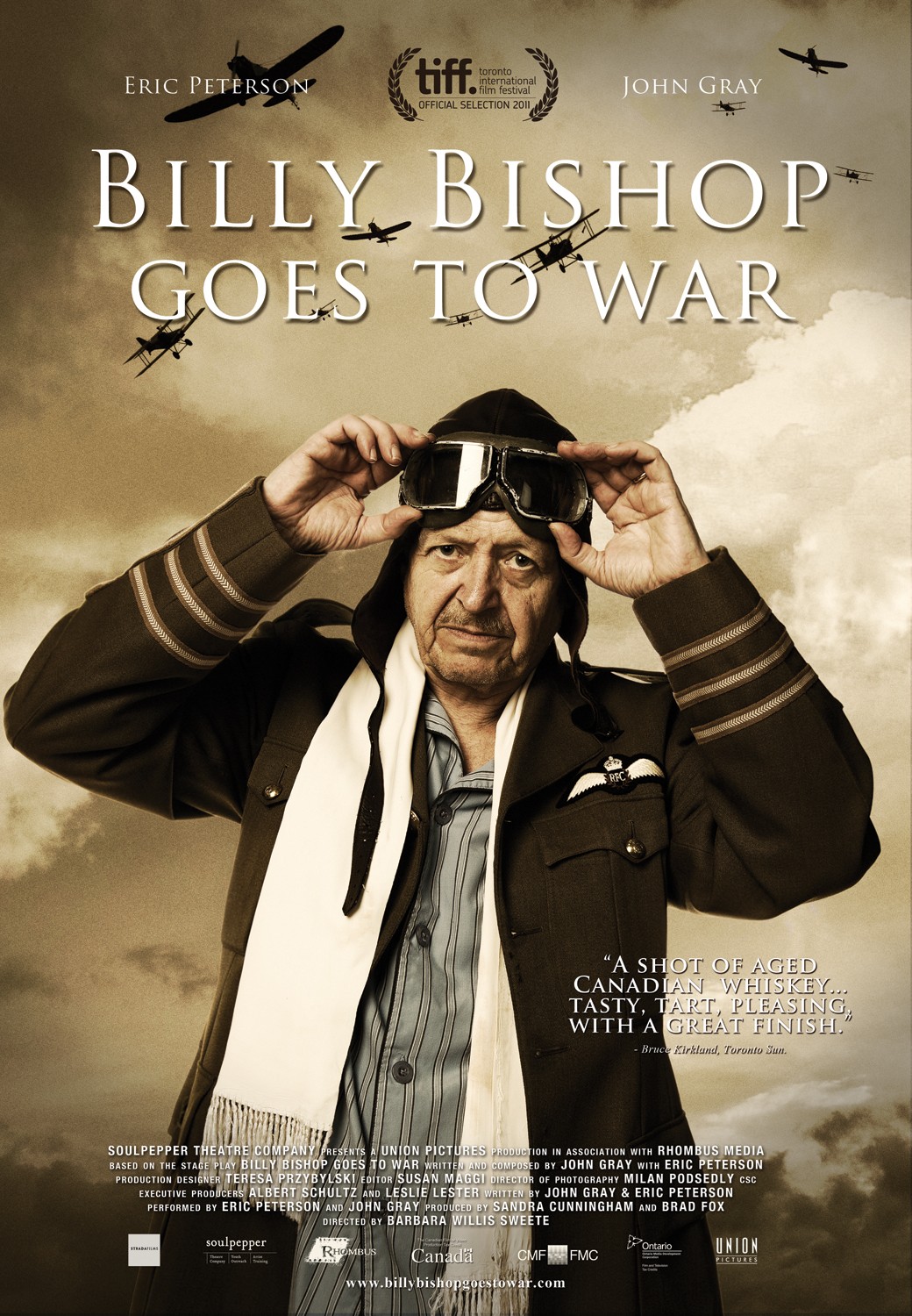 Extra Large Movie Poster Image for Billy Bishop Goes to War 