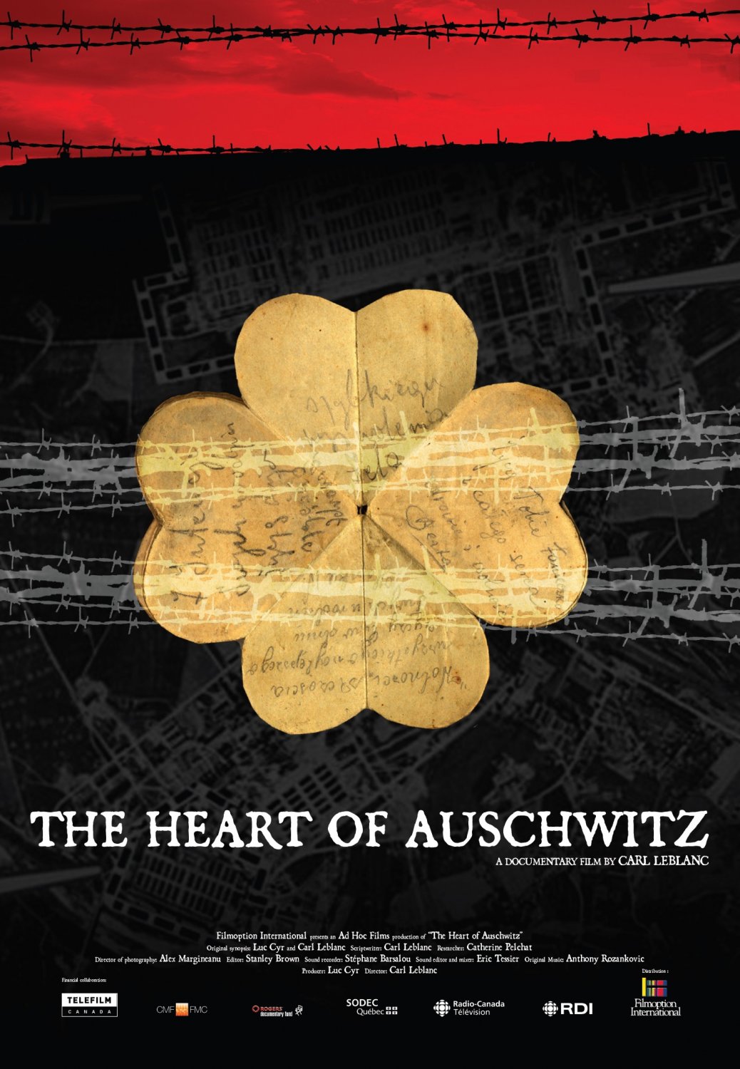 Extra Large Movie Poster Image for Le coeur d'Auschwitz 