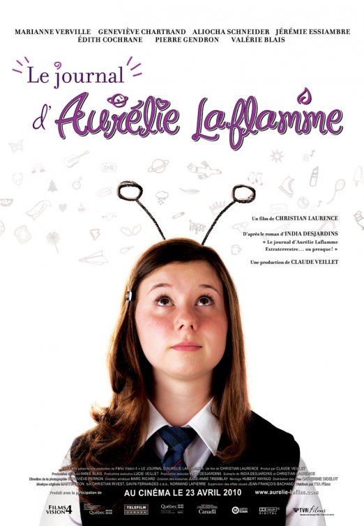 Le journal d'Aurélie Laflamme Movie Poster