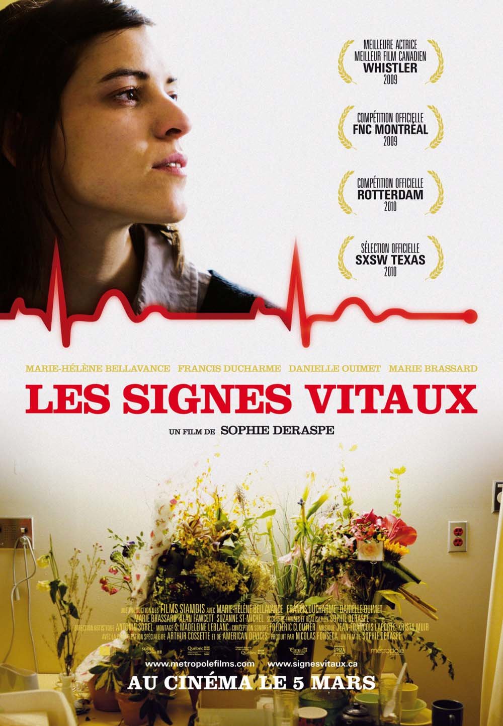 Extra Large Movie Poster Image for Les signes vitaux 