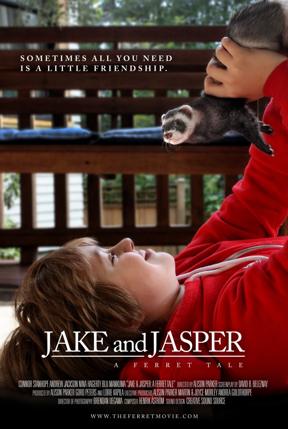 Extra Large Movie Poster Image for Jake and Jasper: A Ferret Tale 