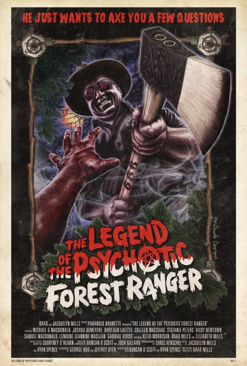 The Legend of the Psychotic Forest Ranger Movie Poster
