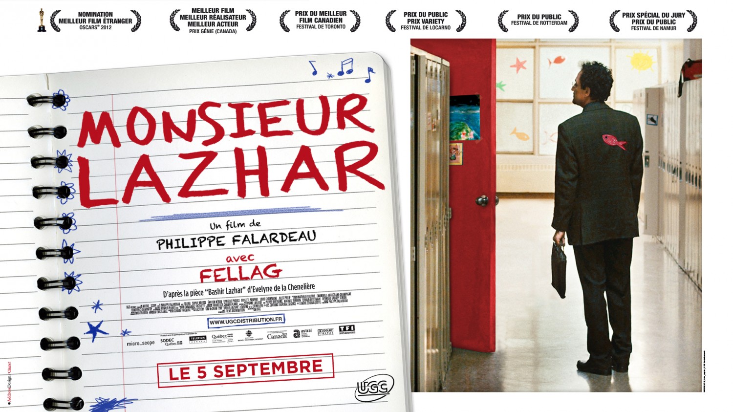 Extra Large Movie Poster Image for Monsieur Lazhar (#4 of 5)