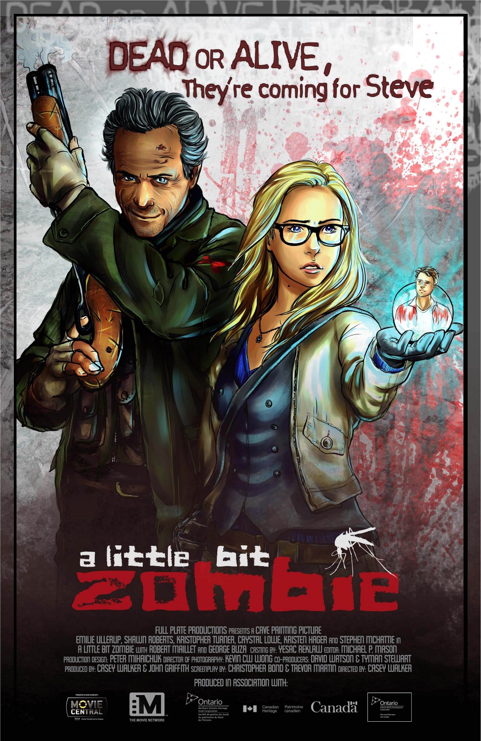 Extra Large Movie Poster Image for A Little Bit Zombie (#1 of 2)