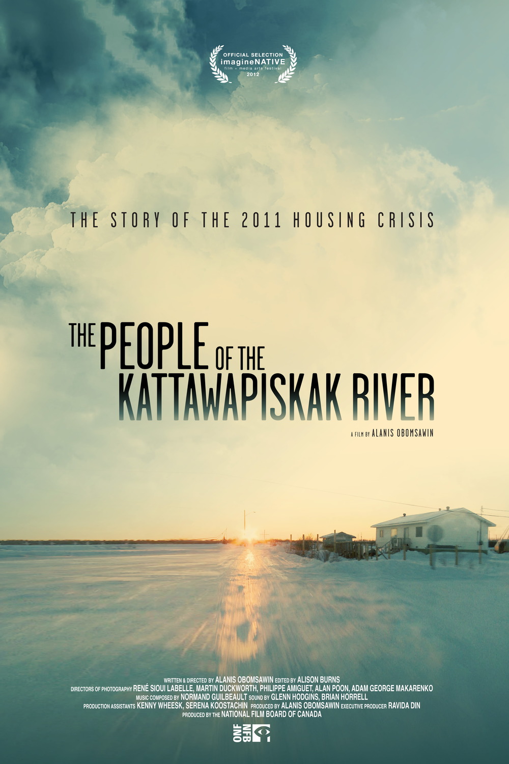 Extra Large Movie Poster Image for The People of the Kattawapiskak River 