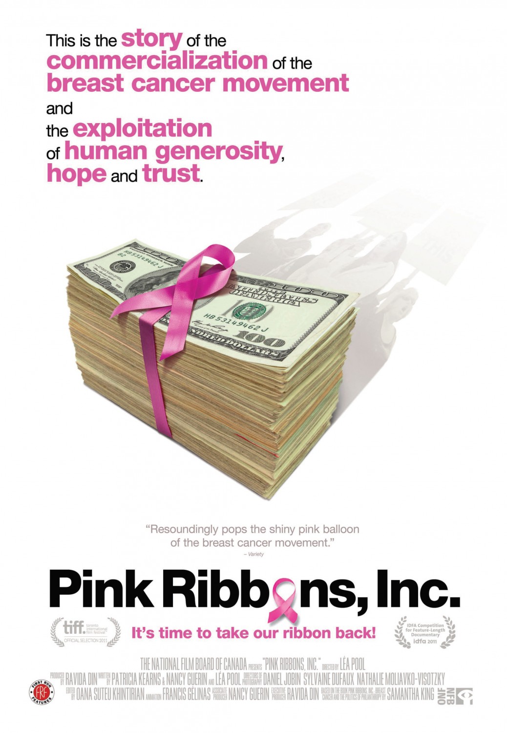 Extra Large Movie Poster Image for Pink Ribbons, Inc. (#2 of 3)