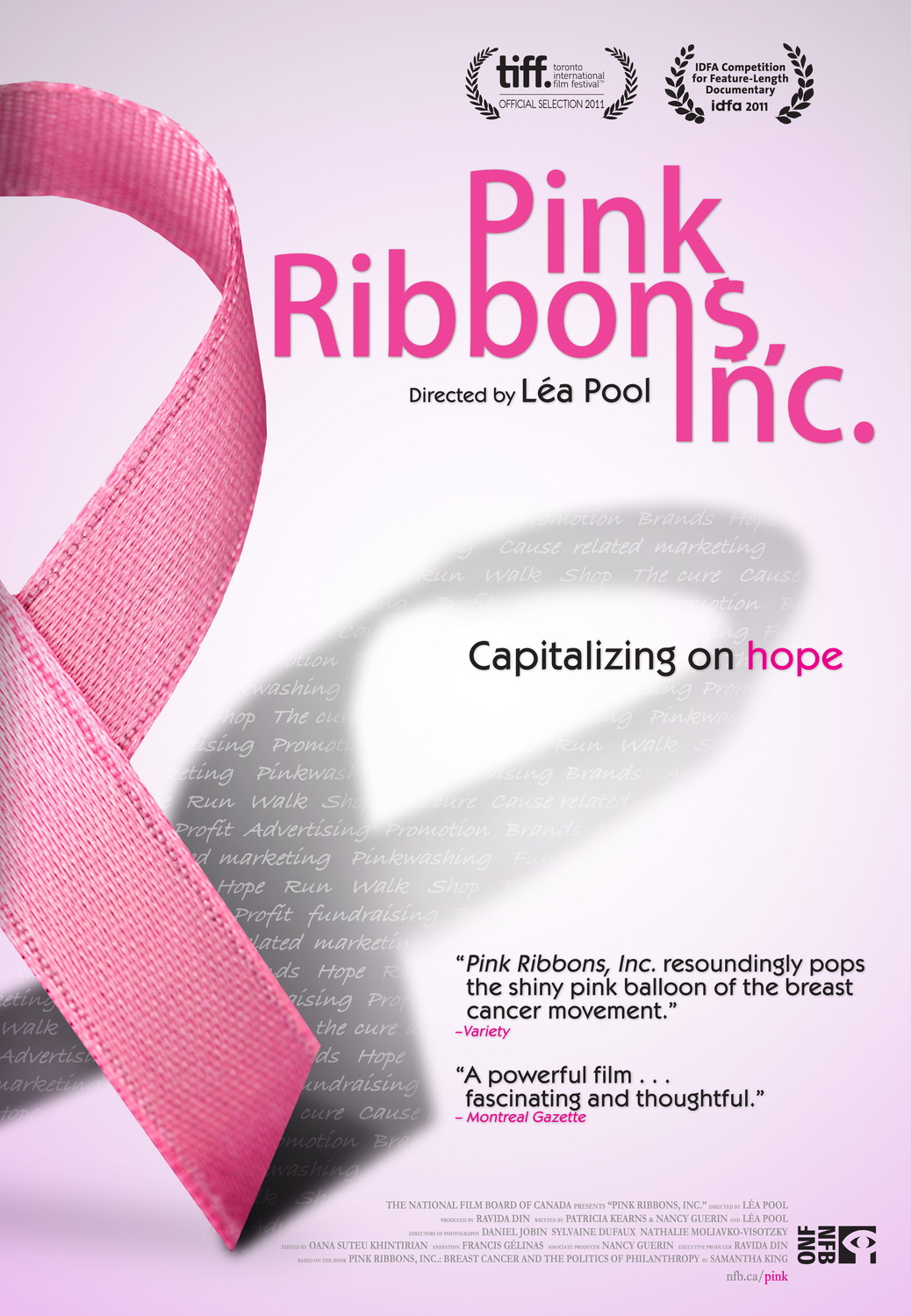 Extra Large Movie Poster Image for Pink Ribbons, Inc. (#3 of 3)