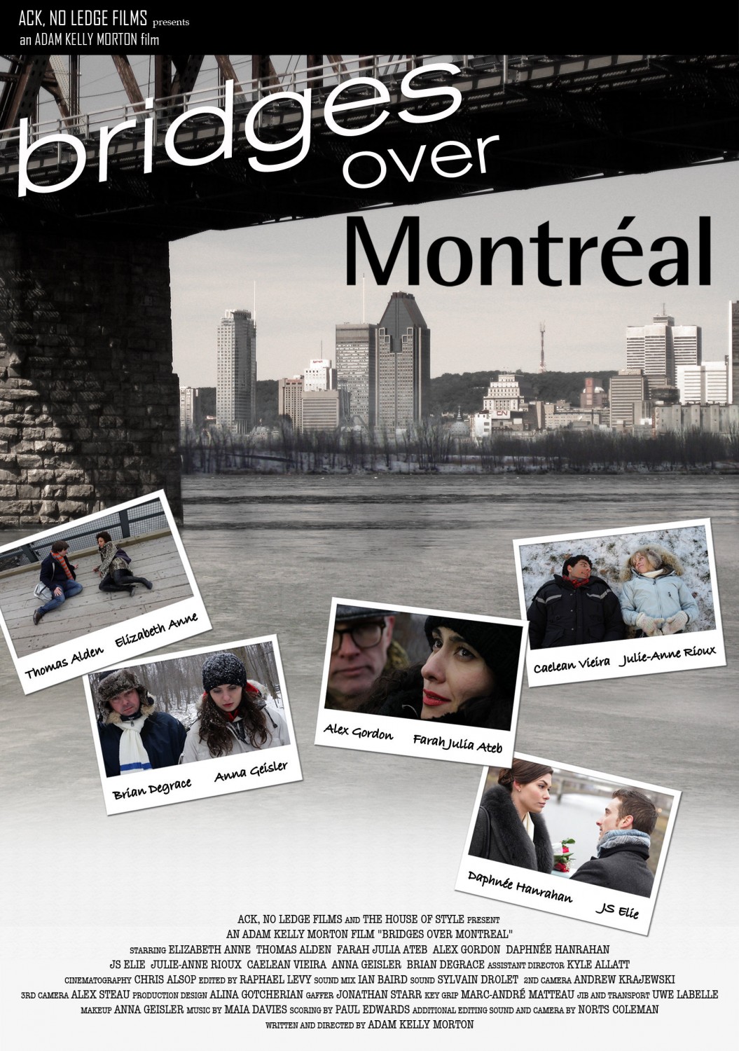 Extra Large Movie Poster Image for Bridges Over Montreal 