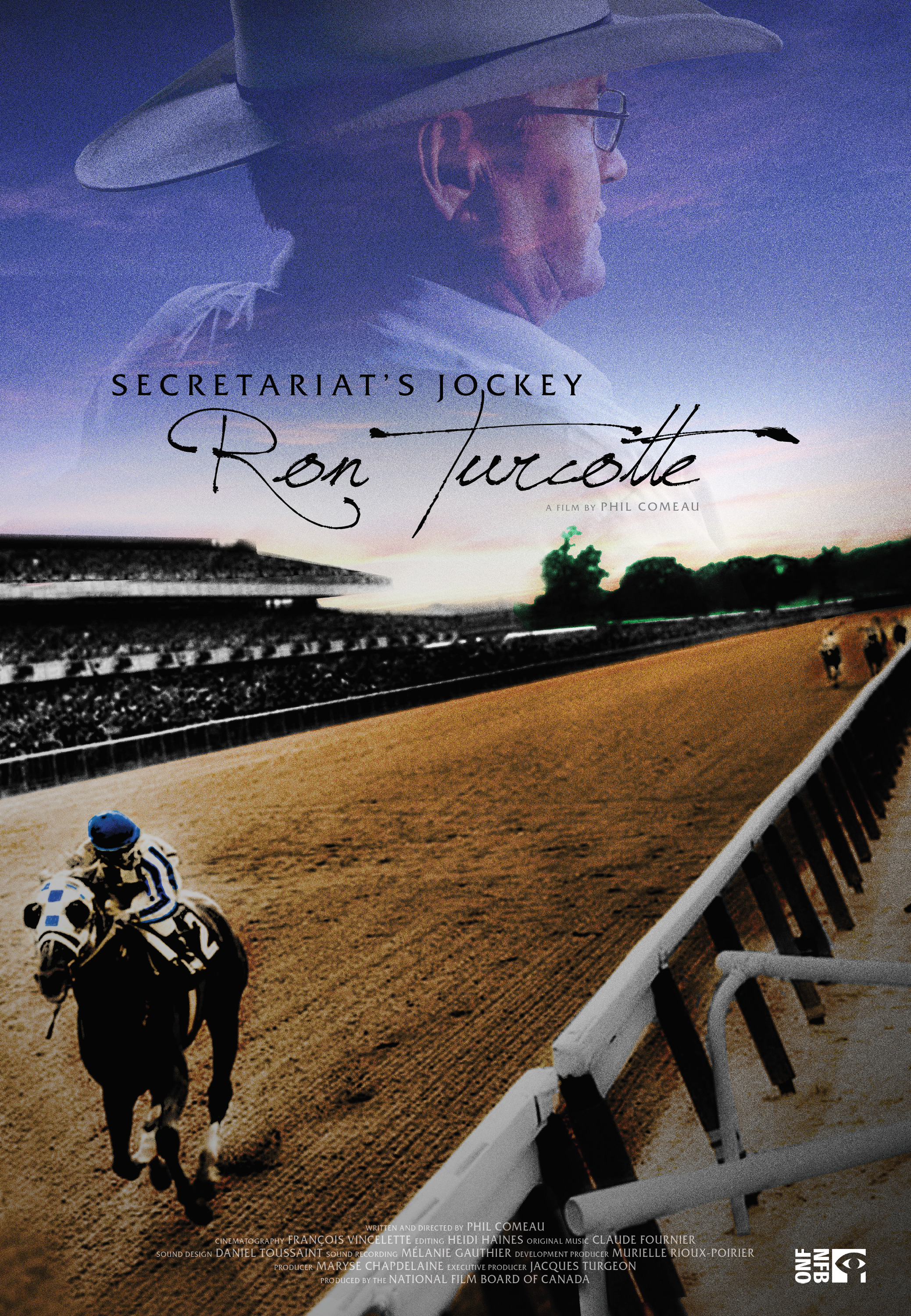 Mega Sized Movie Poster Image for Secretariat's Jockey: Ron Turcotte 