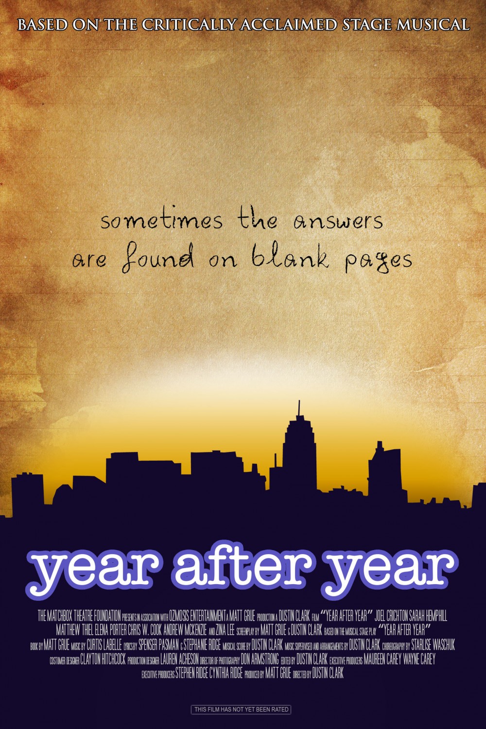 Extra Large Movie Poster Image for Year After Year 