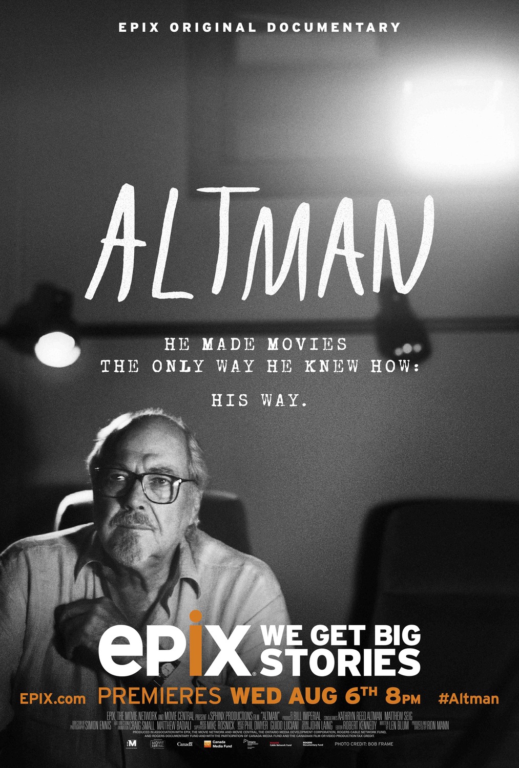 Extra Large Movie Poster Image for Altman (#3 of 3)