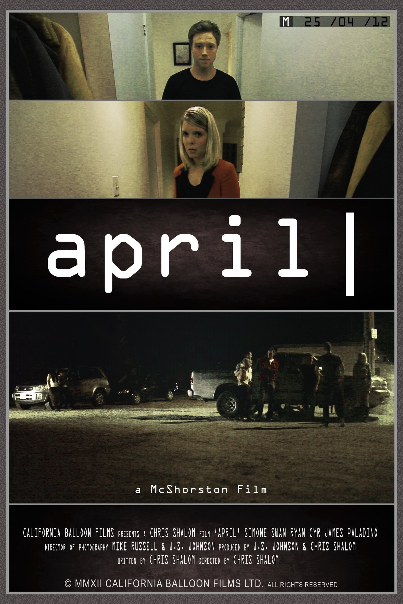 Mega Sized Movie Poster Image for April 