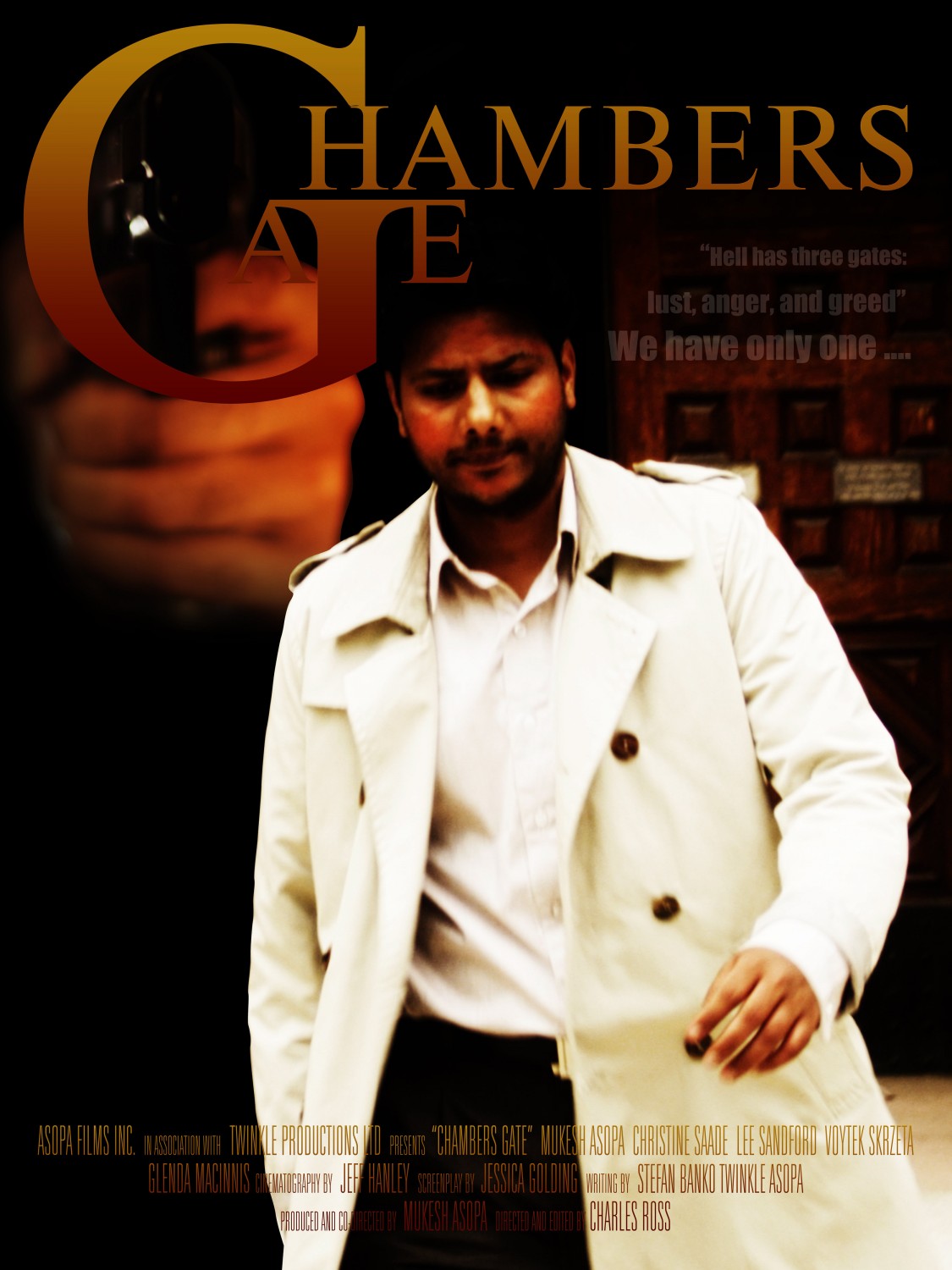 Extra Large Movie Poster Image for Chambers Gate 